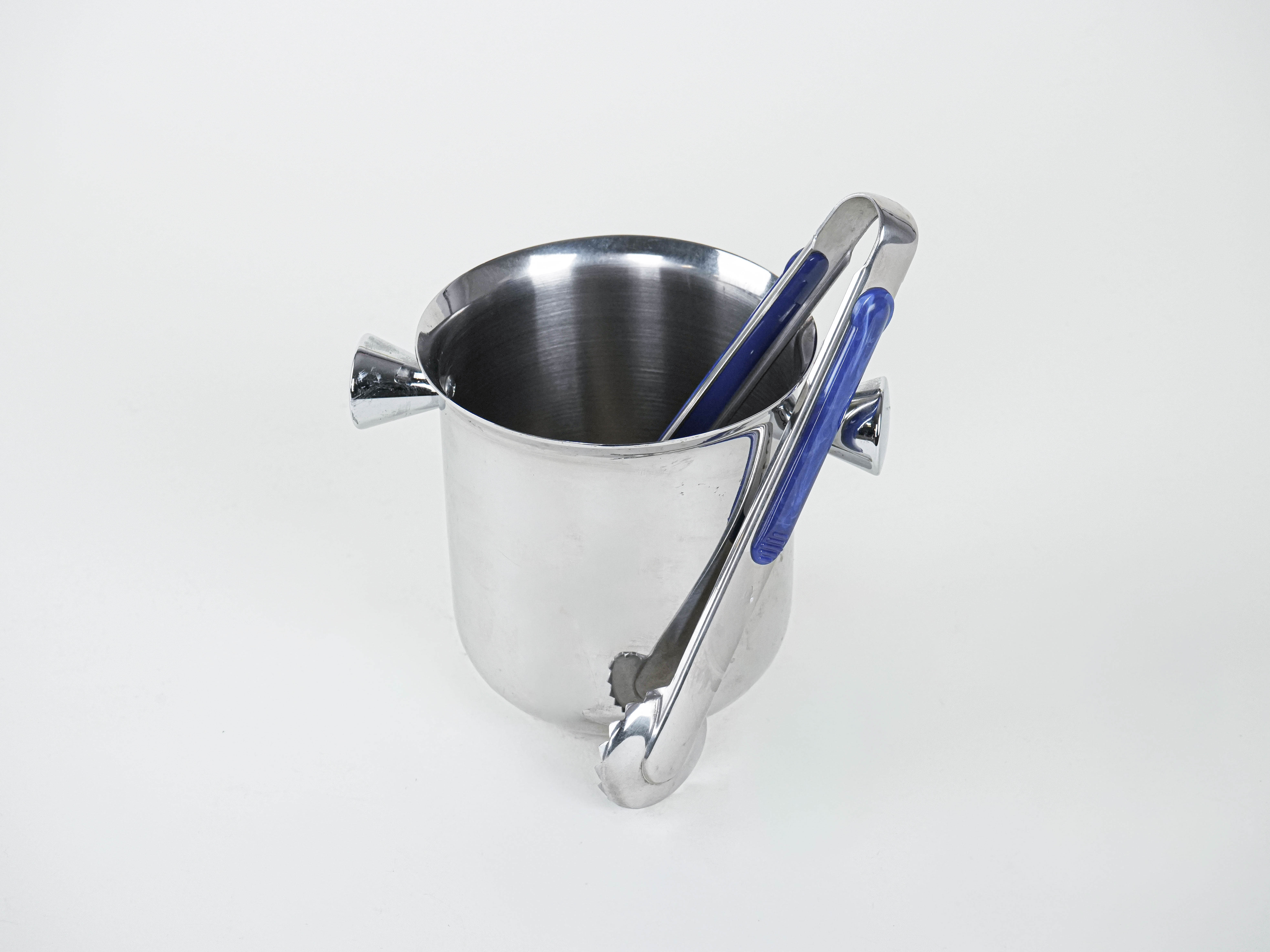 Eiskübel Metall Silber