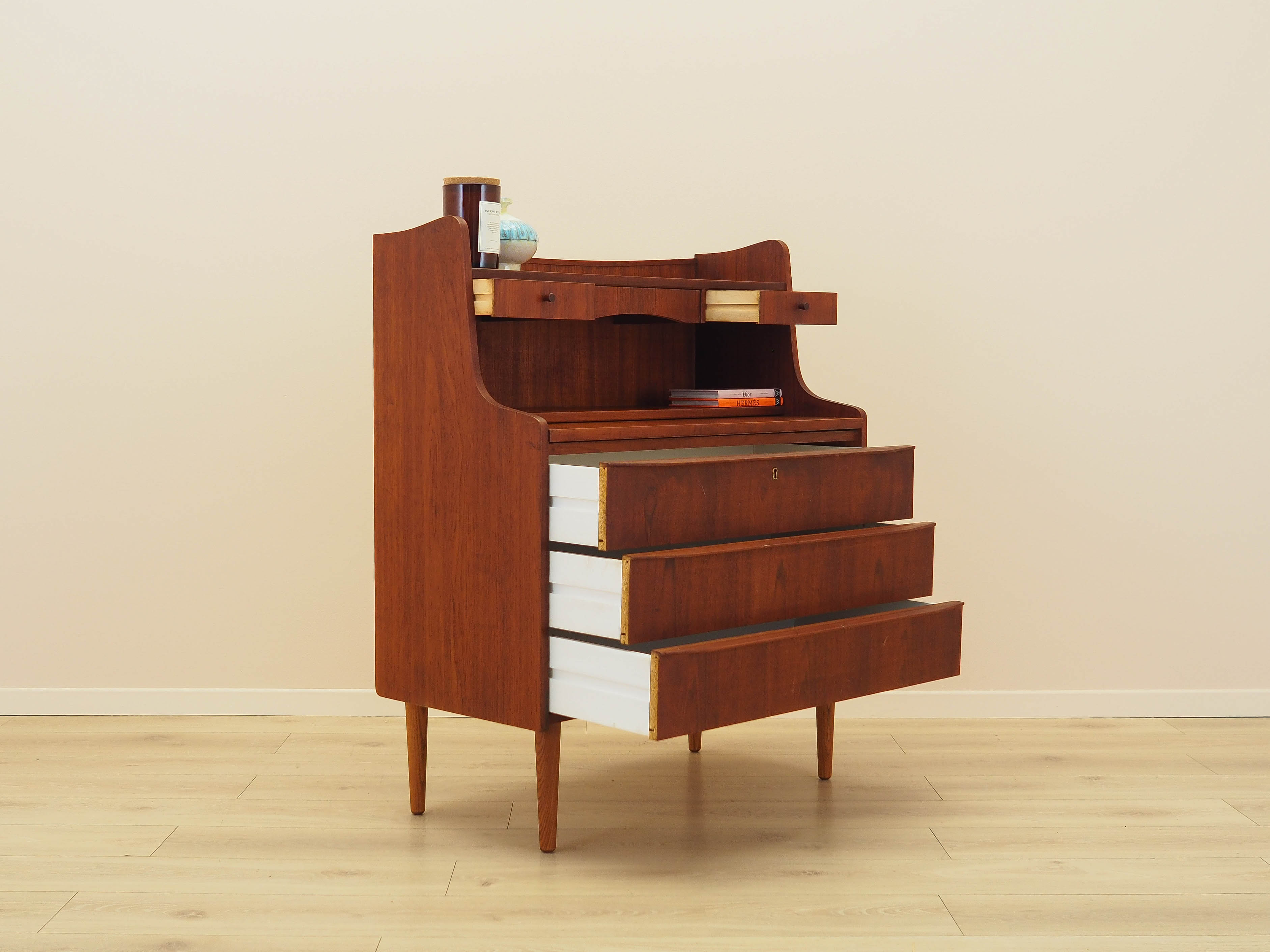 Teak Secretary Desk