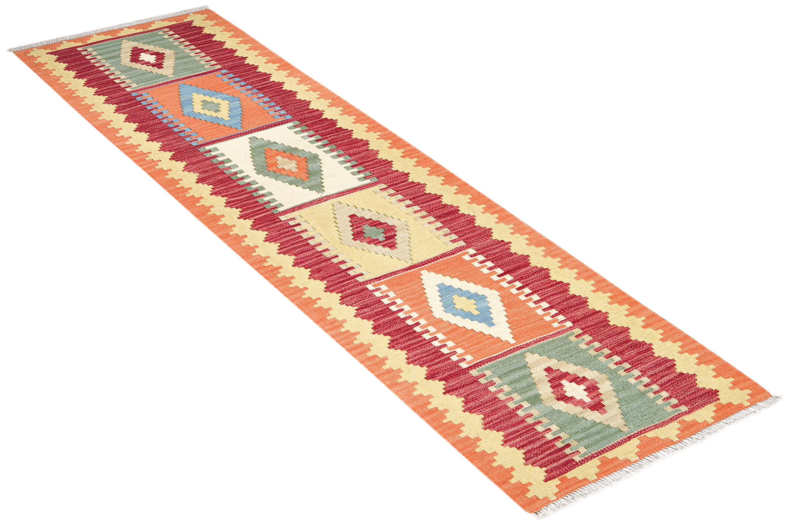 Kelim Gashgai Wool Multicolored