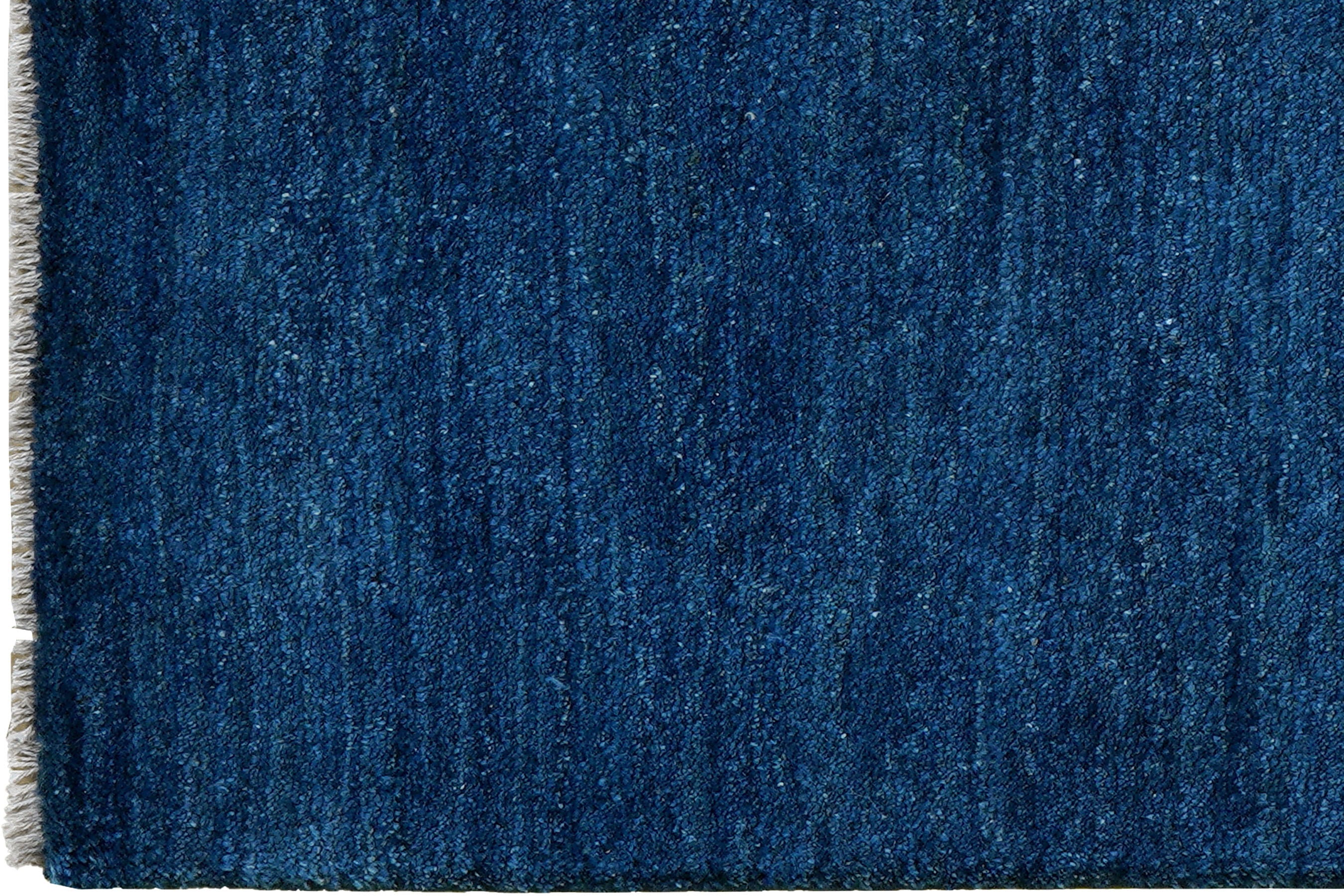 Rizbaf Gabbeh-Teppich Wolle Blau