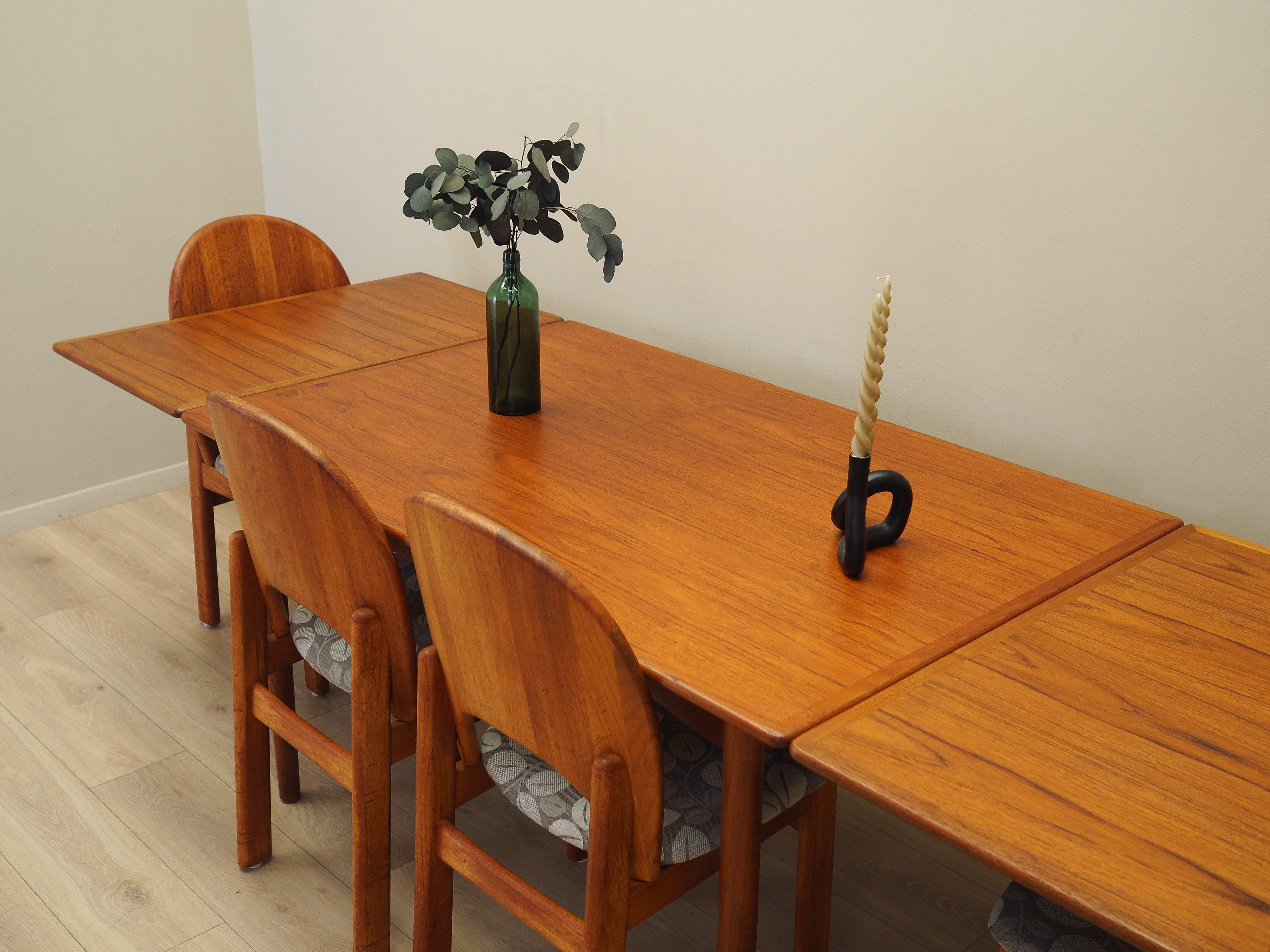 Teak table Brown 1970s