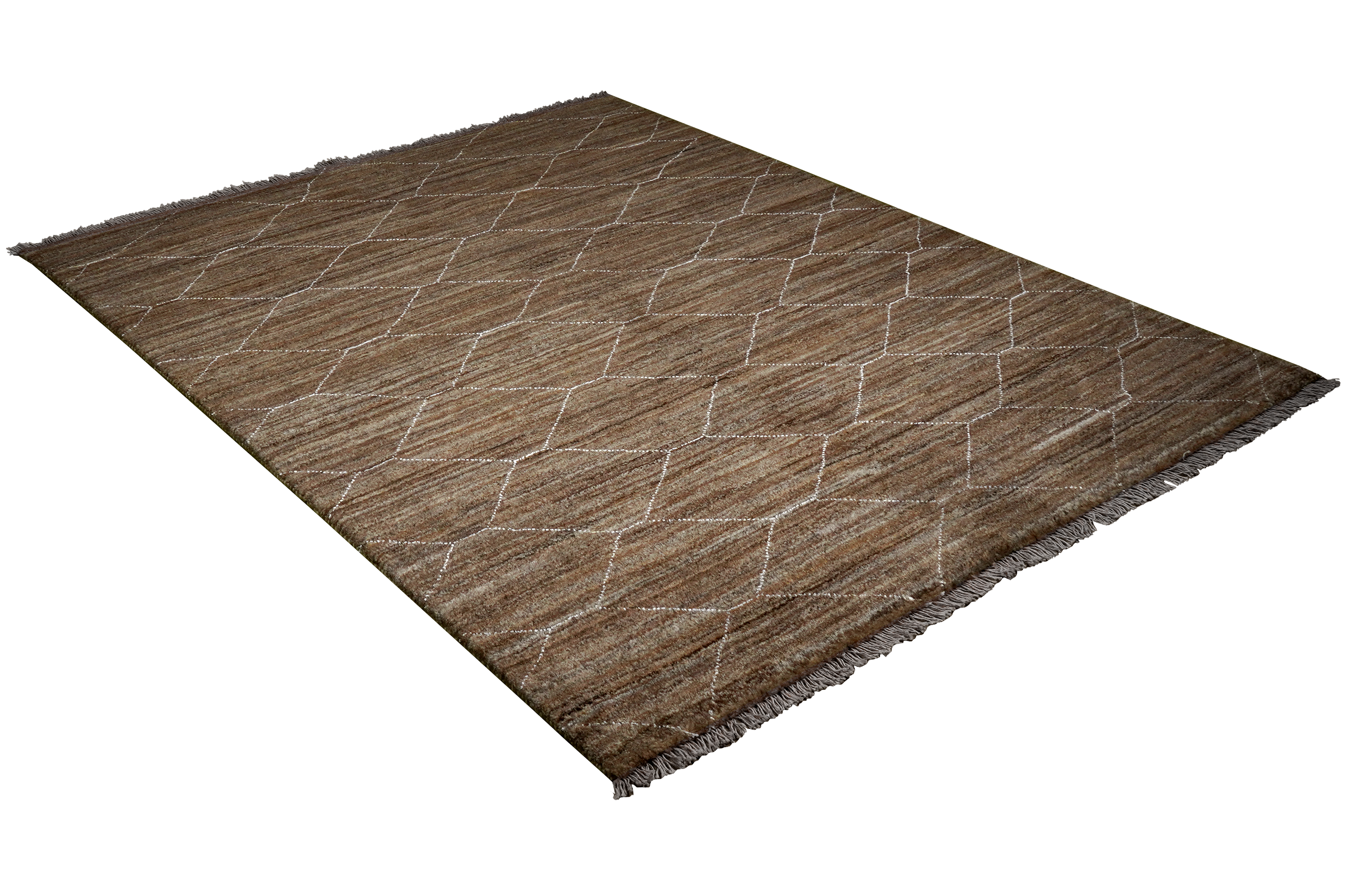 Gabbeh Basi Rug Brown