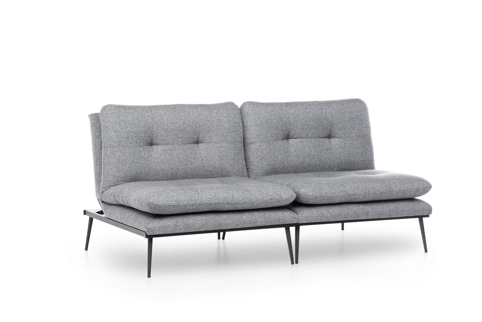 Martin Sofabed Schlafsofa 3-Sitzer Grau