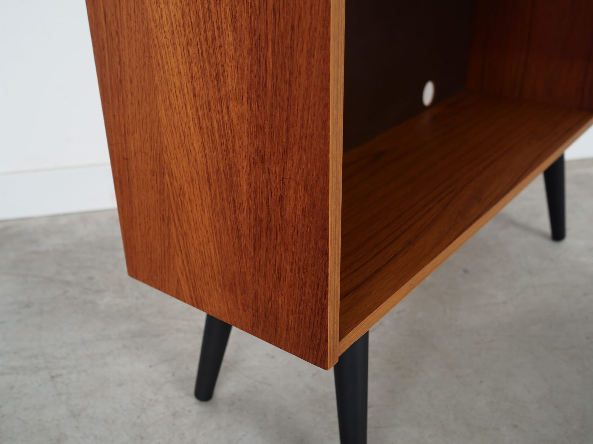 Bookshelf Teak Brown 1970s