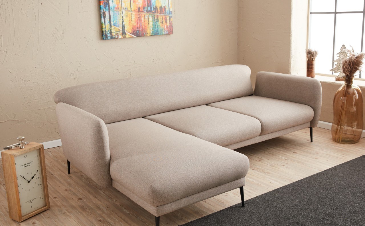 Venus Sofa Récamiere Links Creme