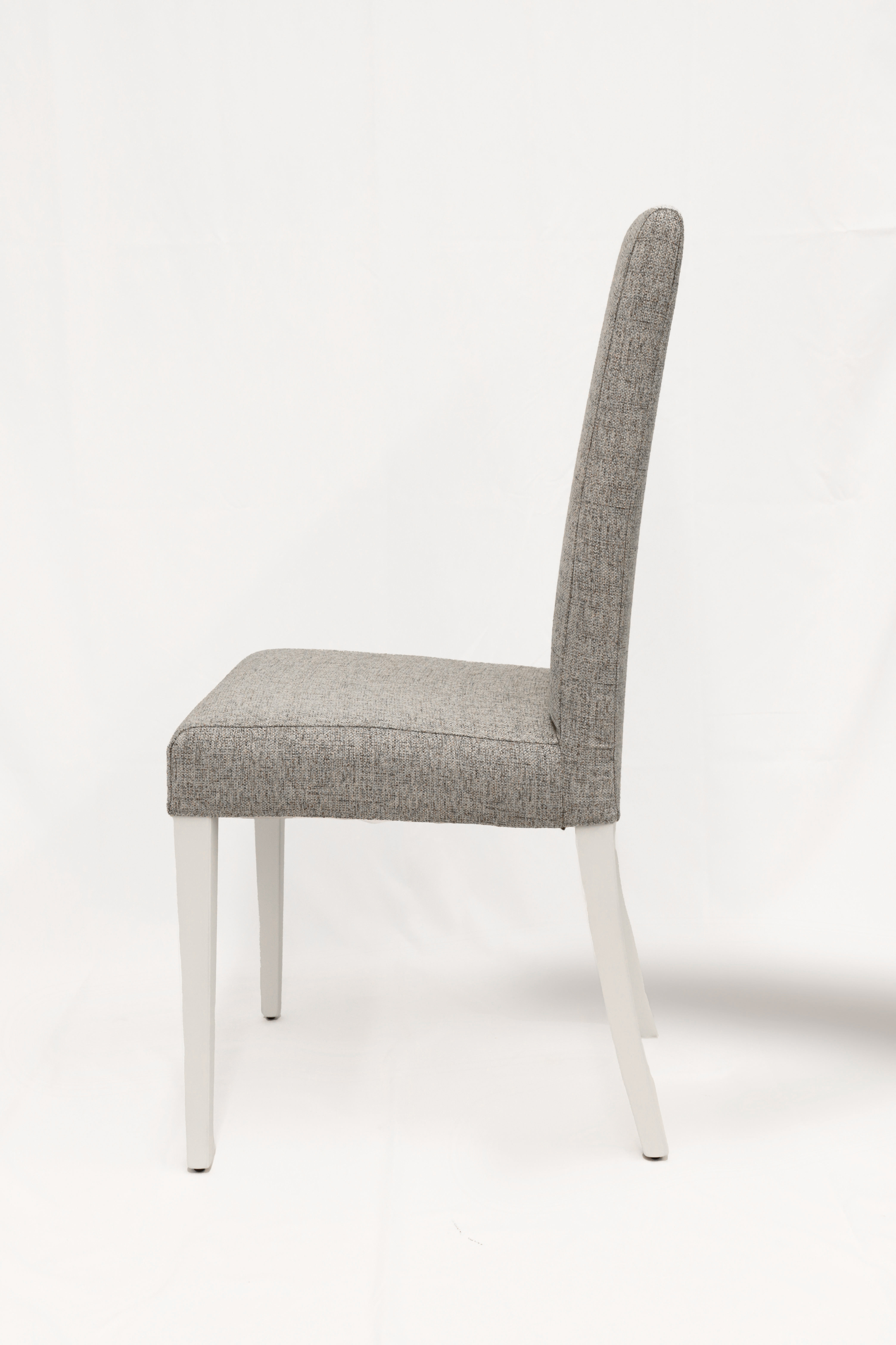 2x Sedia da pranzo Teddy legno grigio