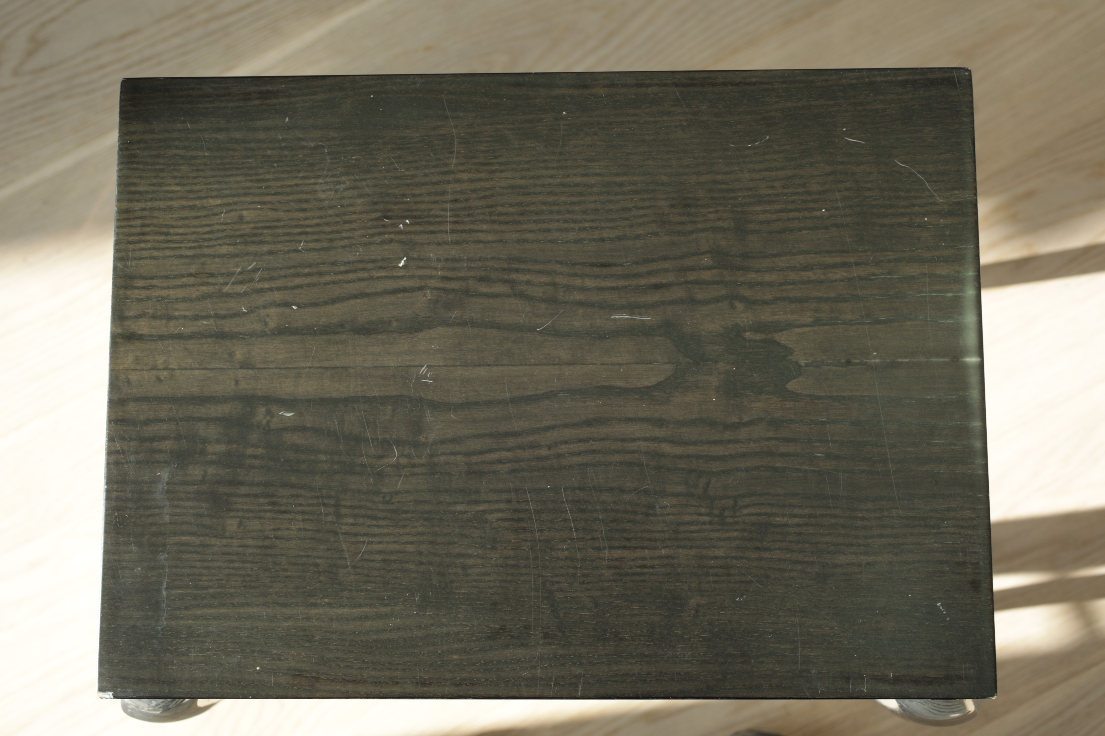 2x Lola Mundo Table Chair Philippe Starck Wood Black