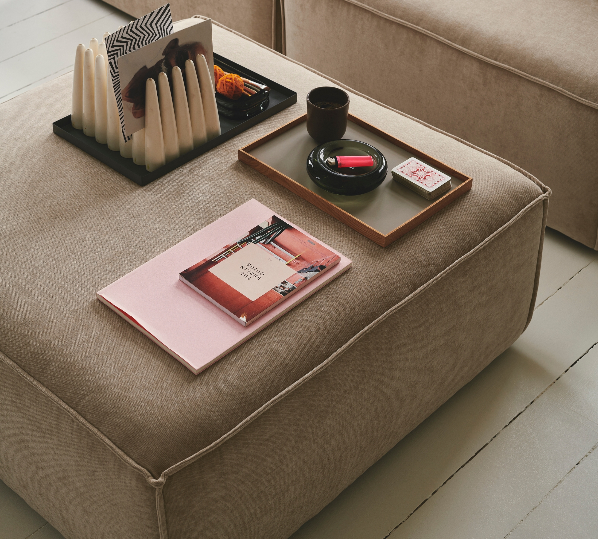 Dane 1-Seater Corner Module Right Danny Cream