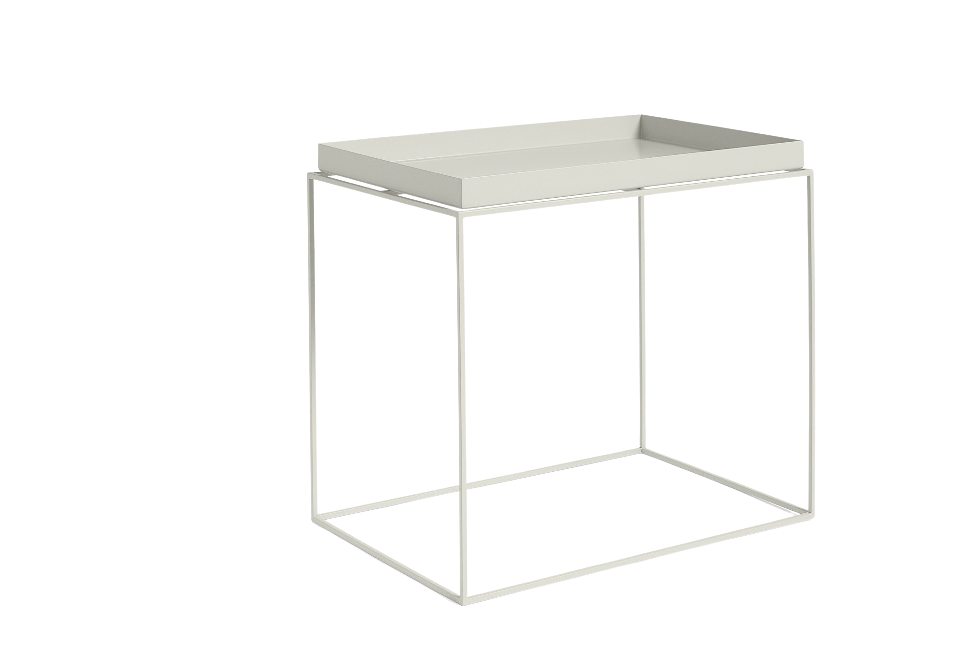 Tray Table Beistelltisch L Grau