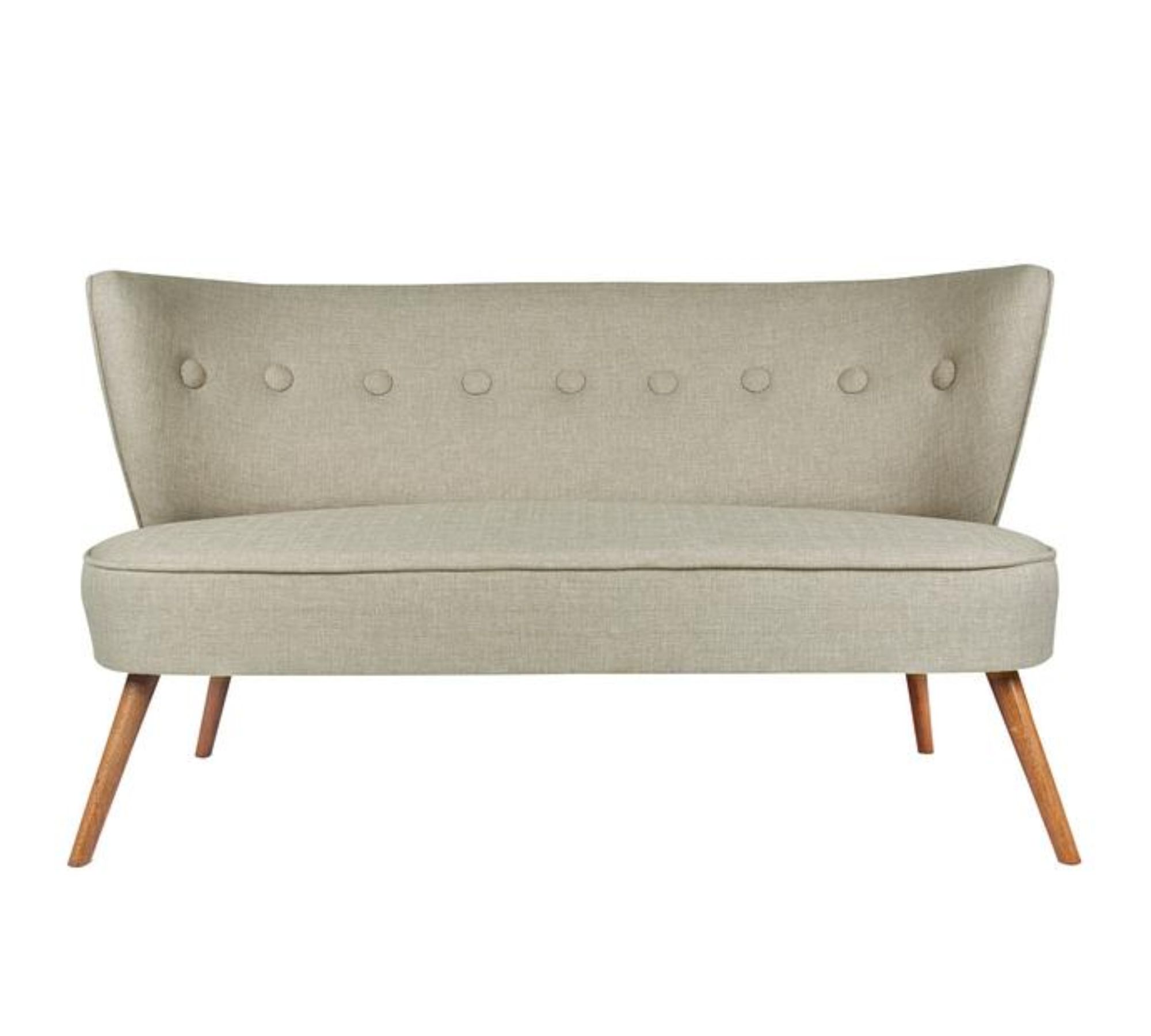 Bienville Sofa 2-Sitzer Grau