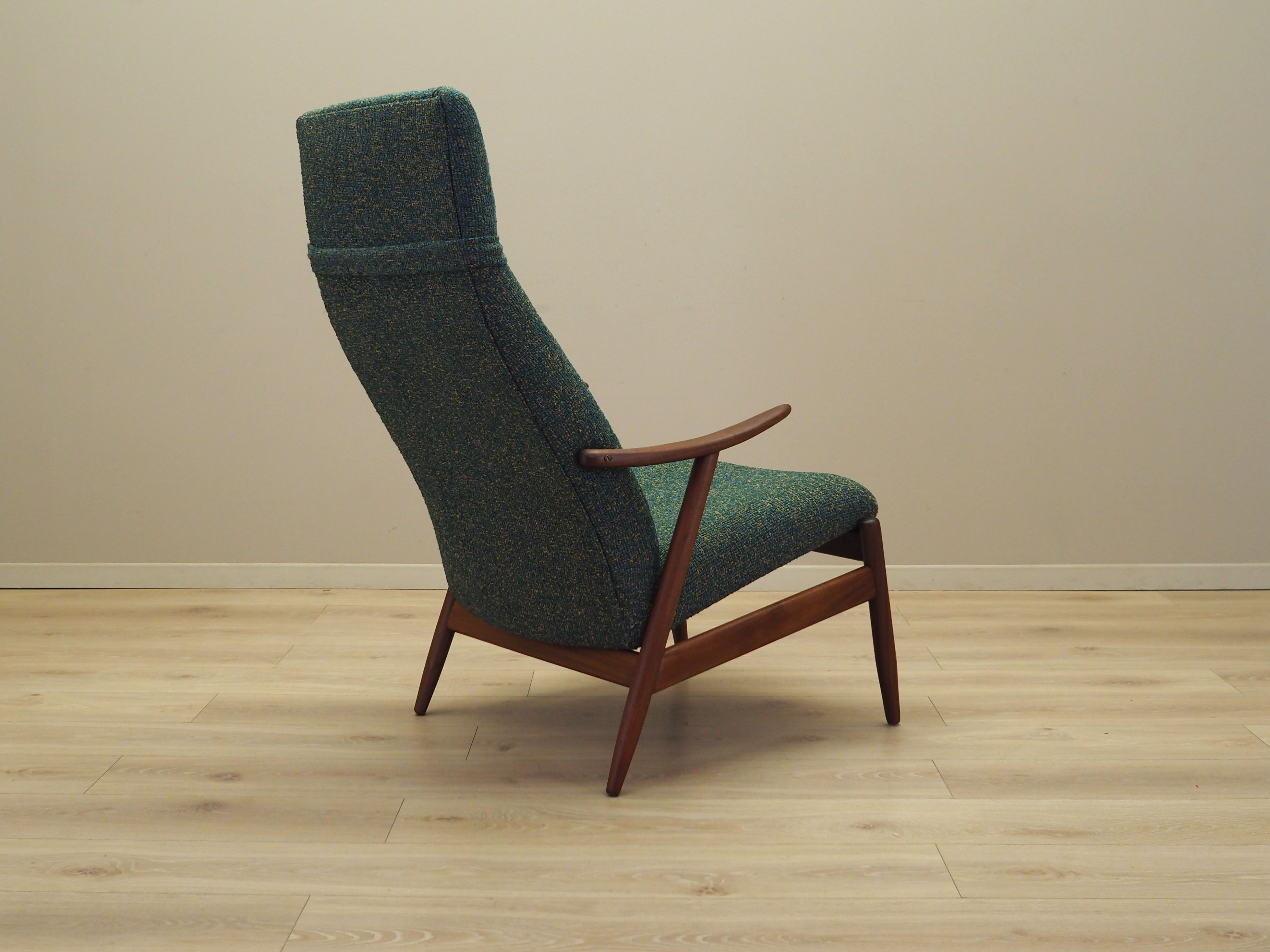 Sessel mit Armlehnen Grün 1970er Jahre