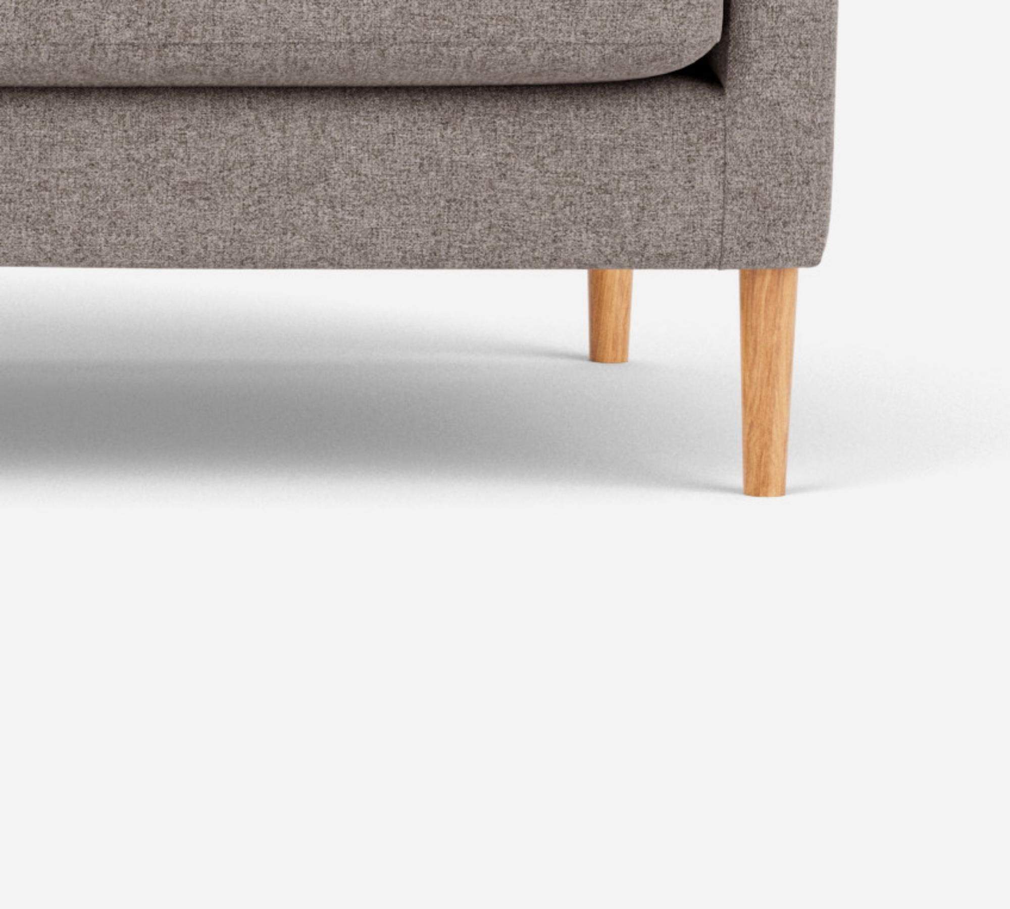 Astha 3-Sitzer Sofa Récamiere Links Olena Mole