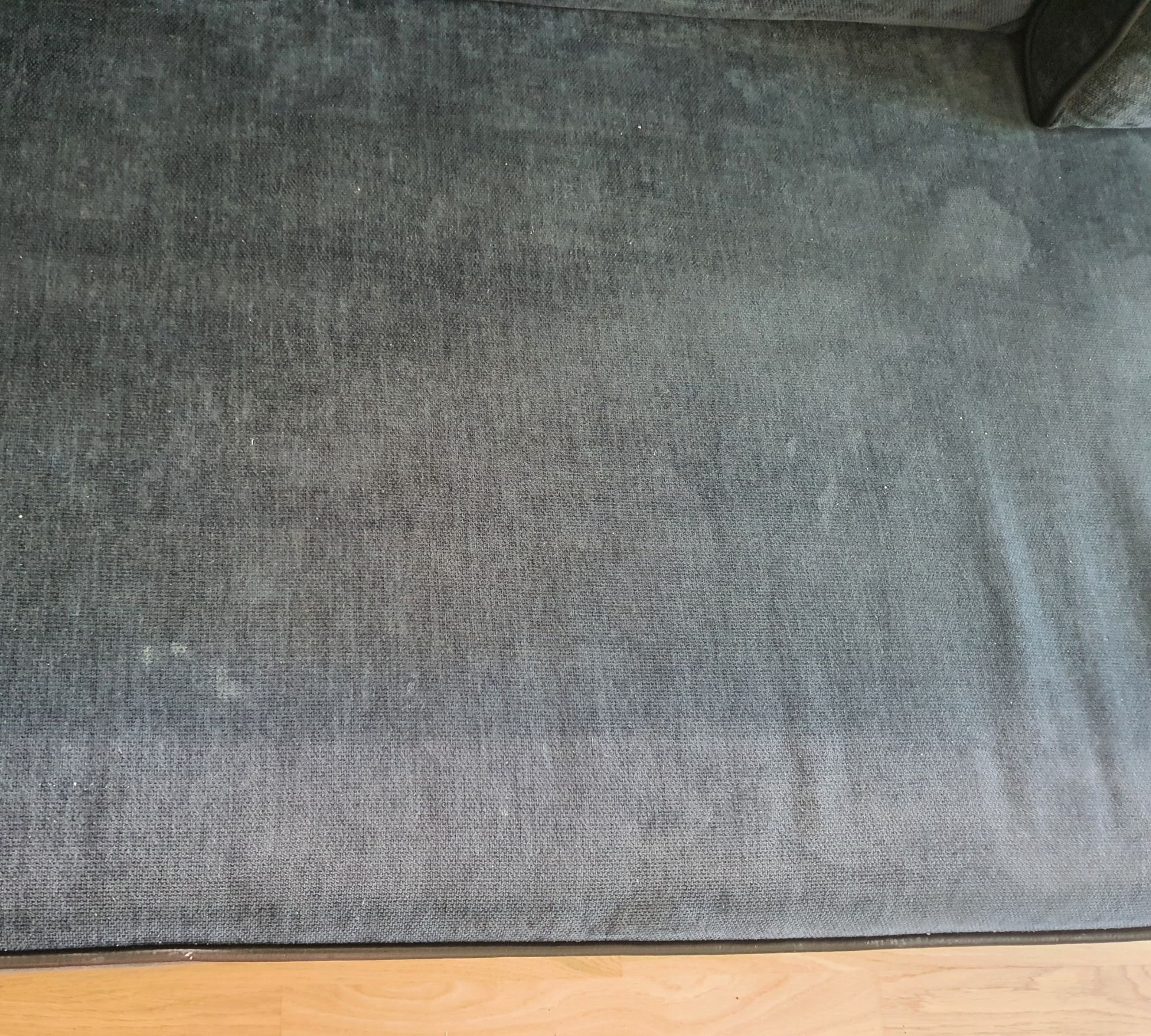 Bungalow Schlafsofa 3-Sitzer Baumwolle Blau