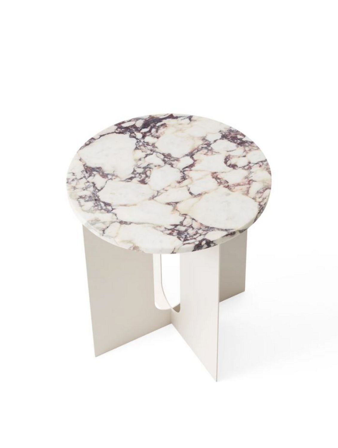 Tischplatte für Androgyne Side Table Weiß