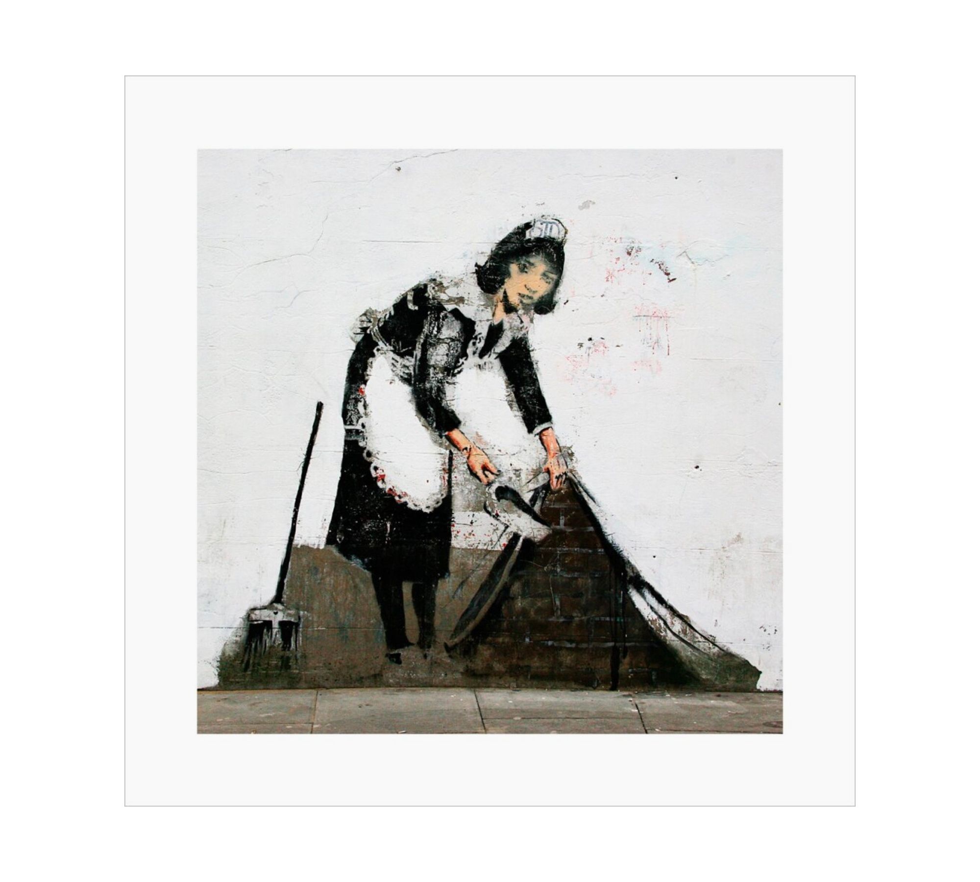 Regents Park Road - Banksy 40 x 40 cm