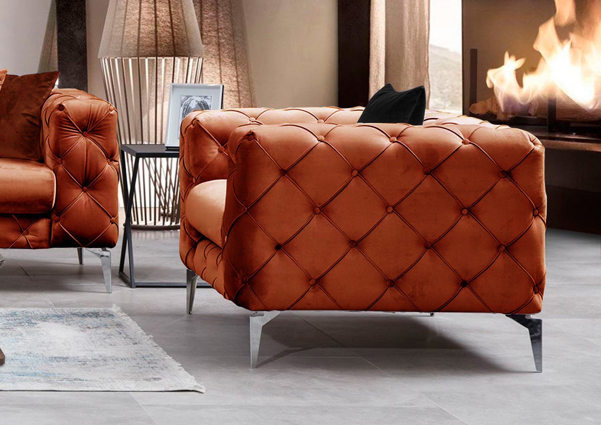 Como armchair Orange