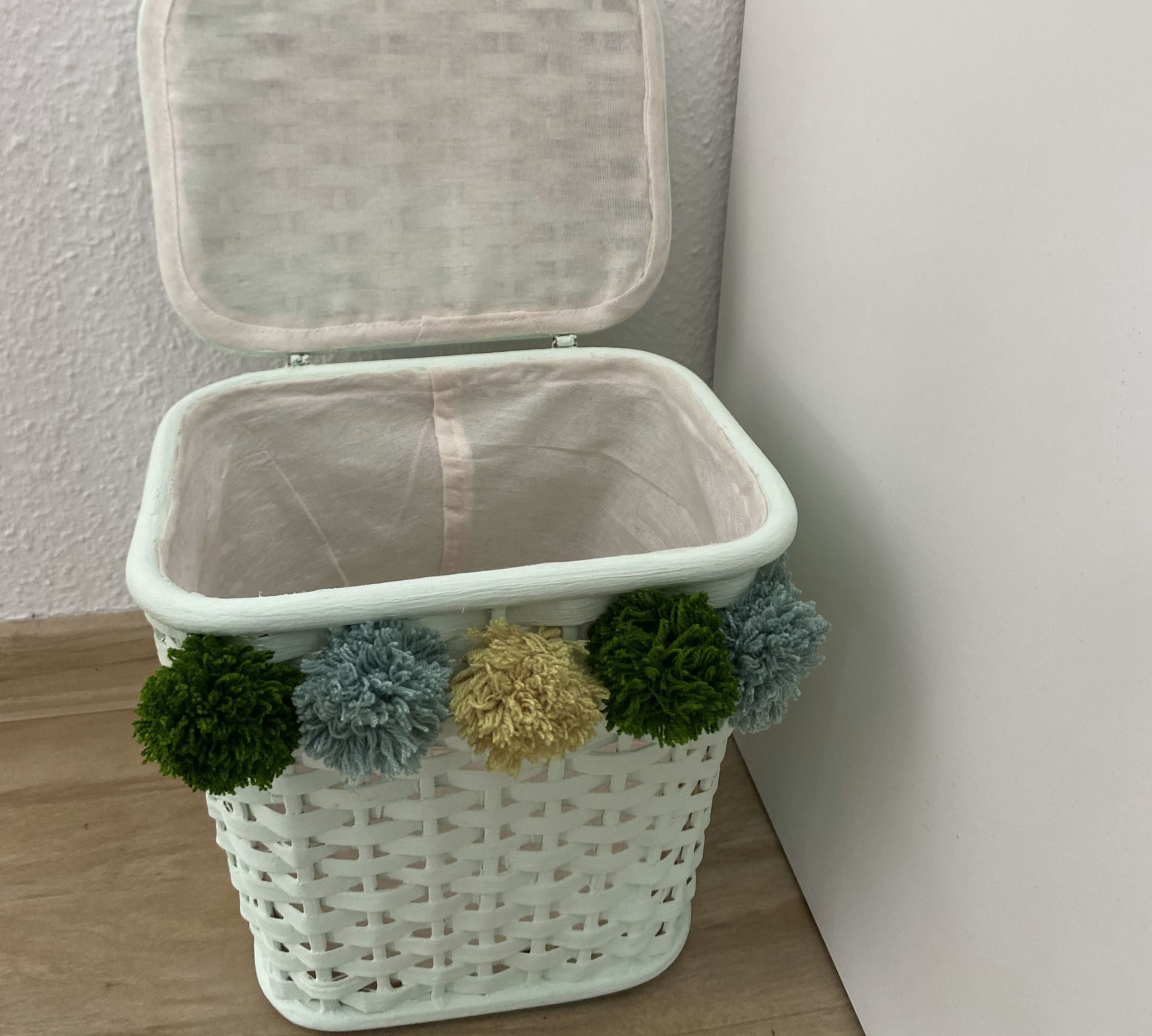 Aufbewahrungsbox Bambus Grün