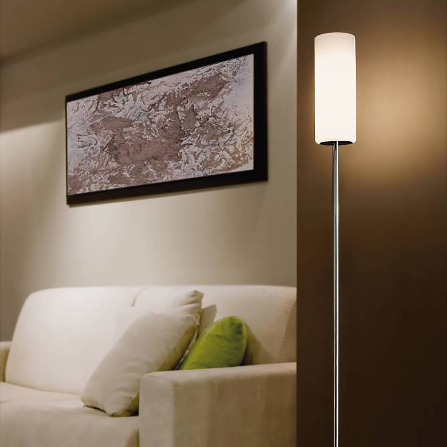 Stehleuchte Troy Elegance Silber