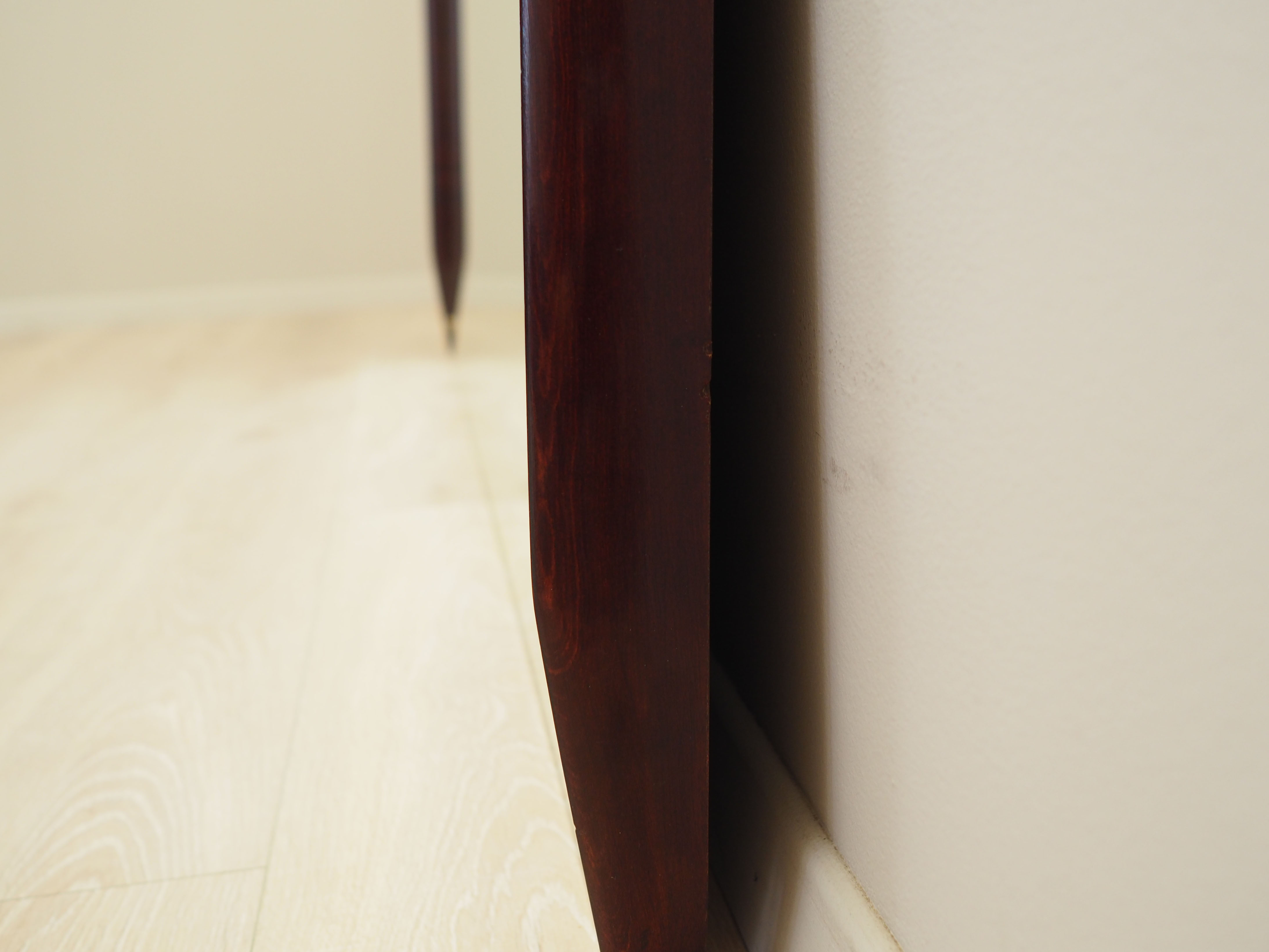 Spiegel mit Mahagonirahmen 1970er Jahre