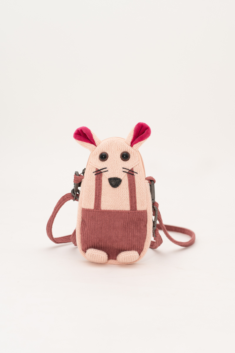 Maus Tasche Baumwolle Rosa