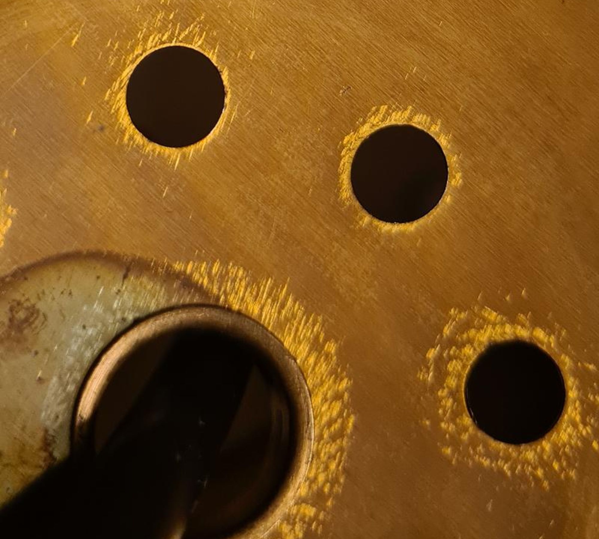 4106 Pendant lamp smoked glass gold