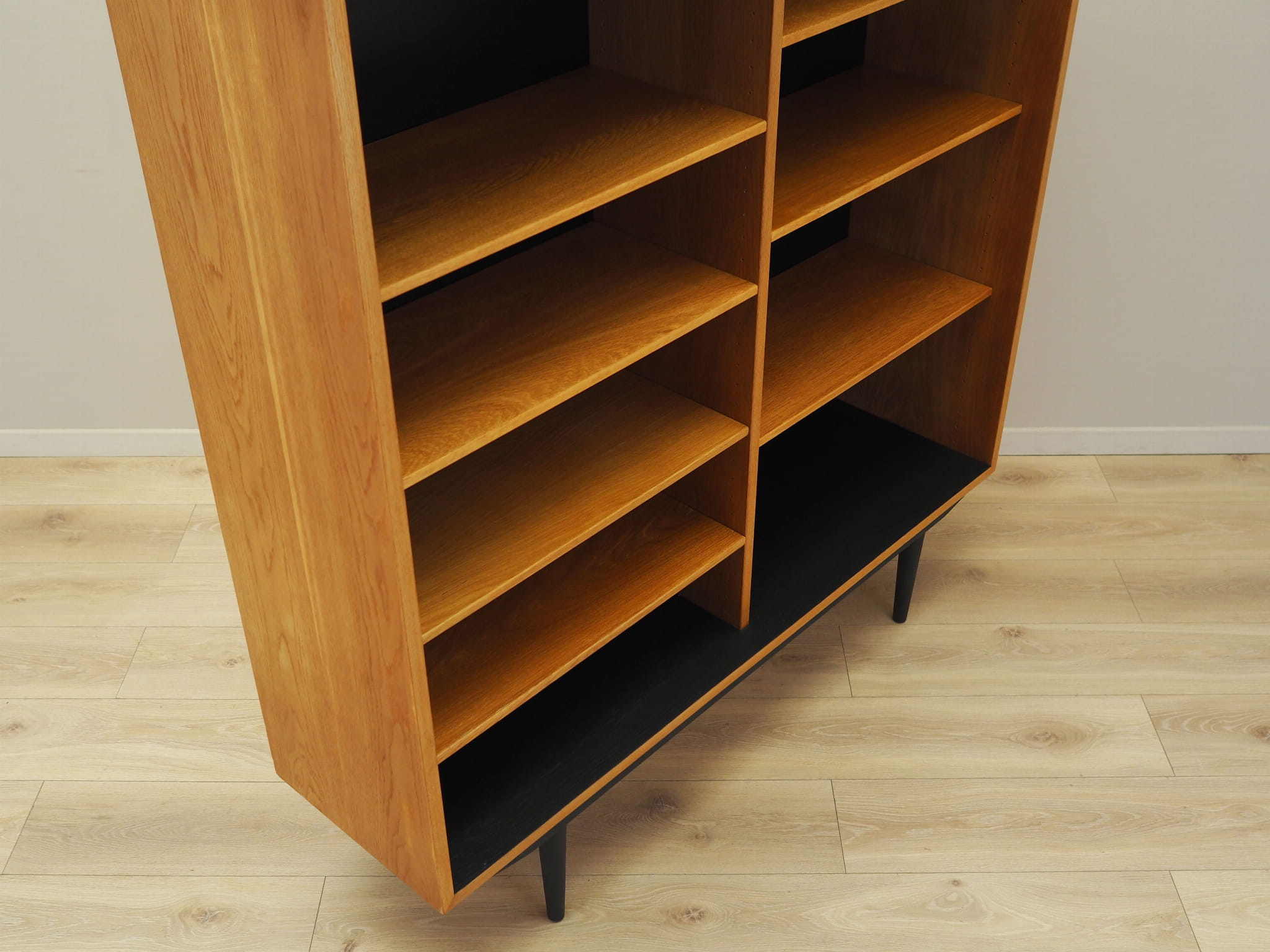 Bücherregal Eschenholz 1960er Jahre