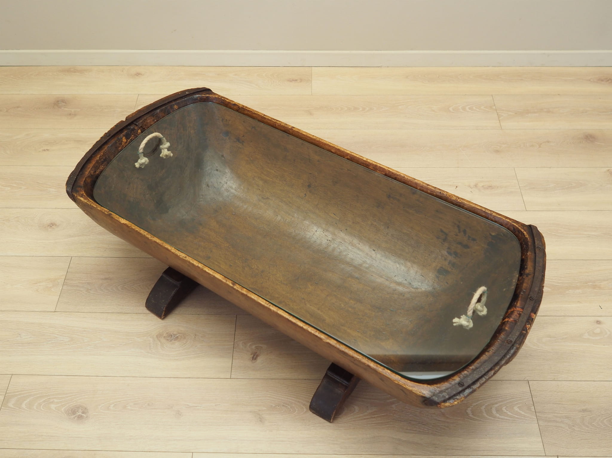 Coffee table Pine wood 1960s