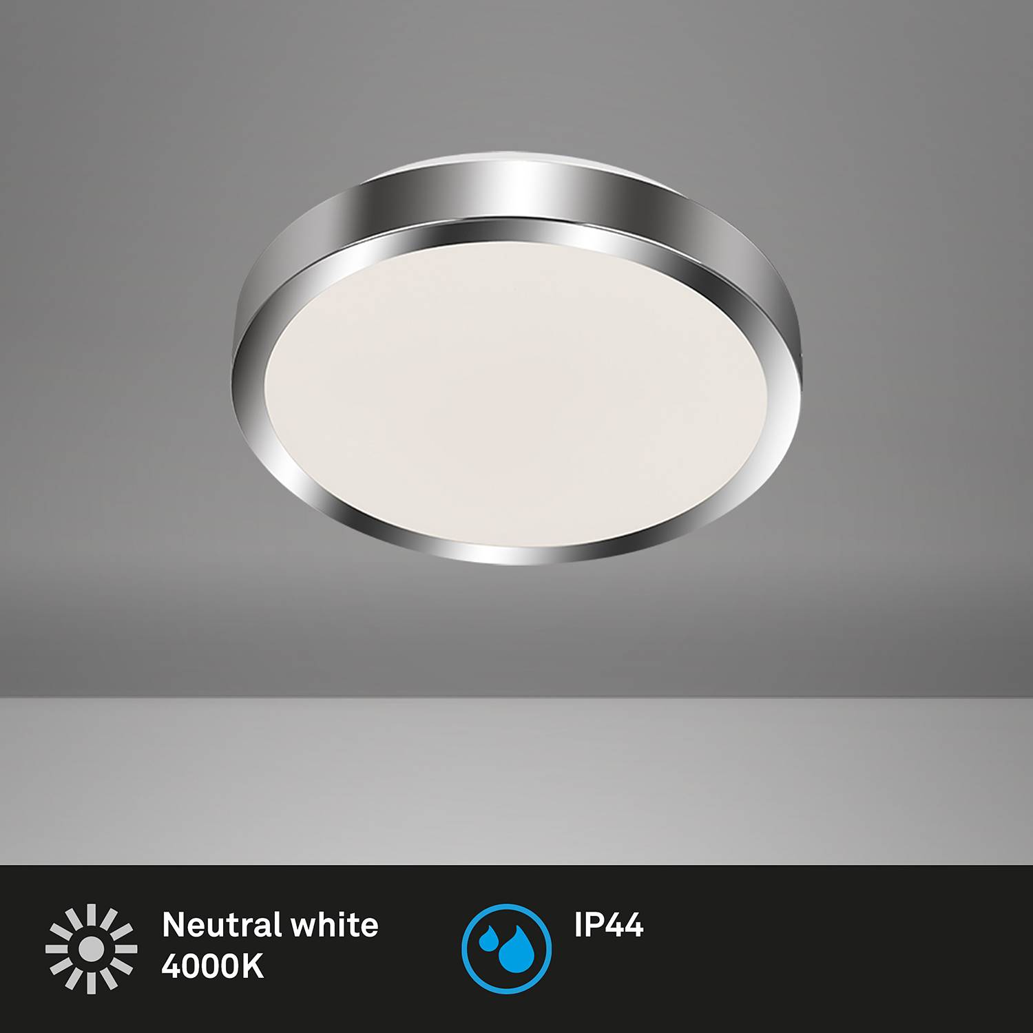LED-Badleuchte Bano Polycarbonat Eisen