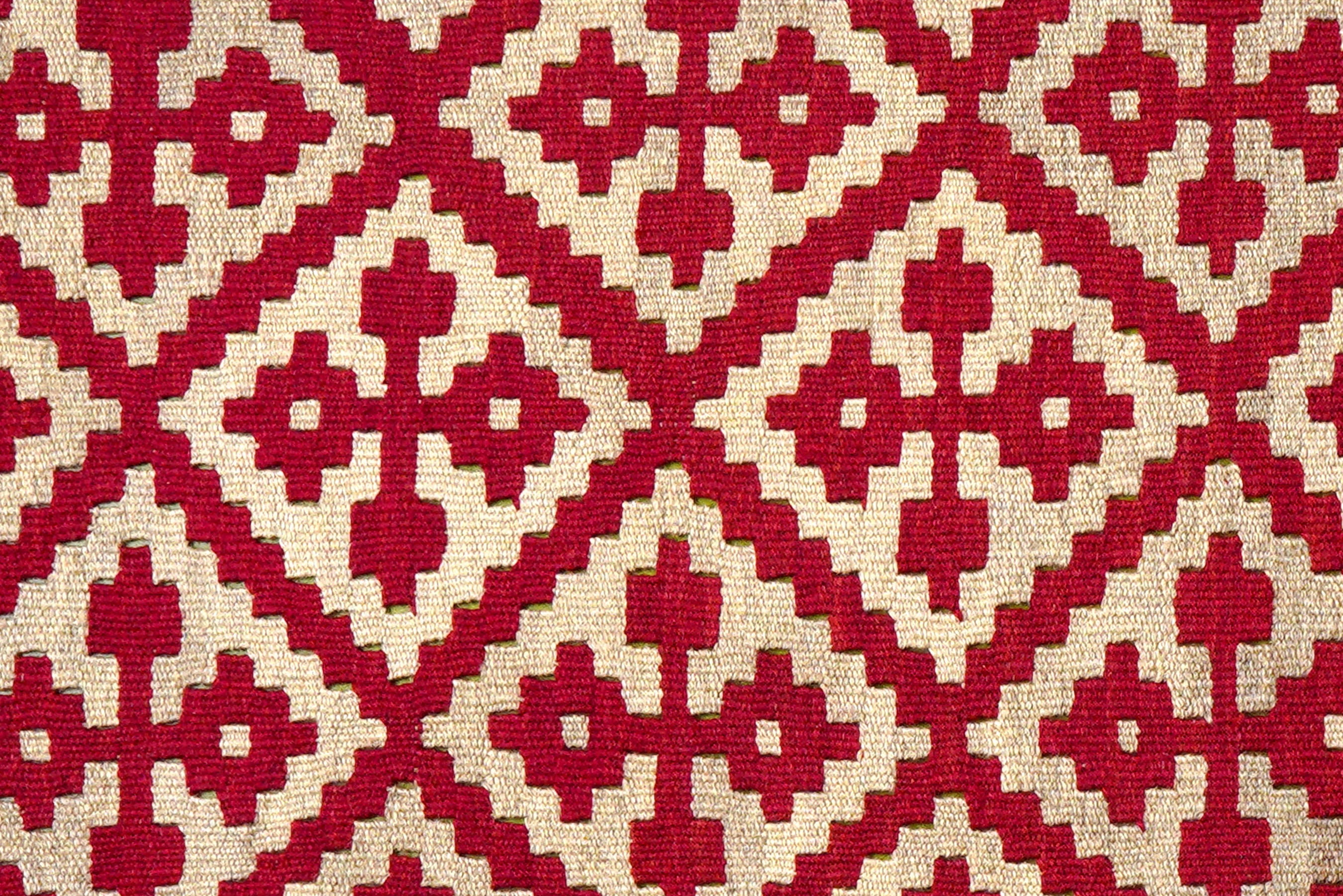 Kilim Gashgai Teppich Wolle Rot