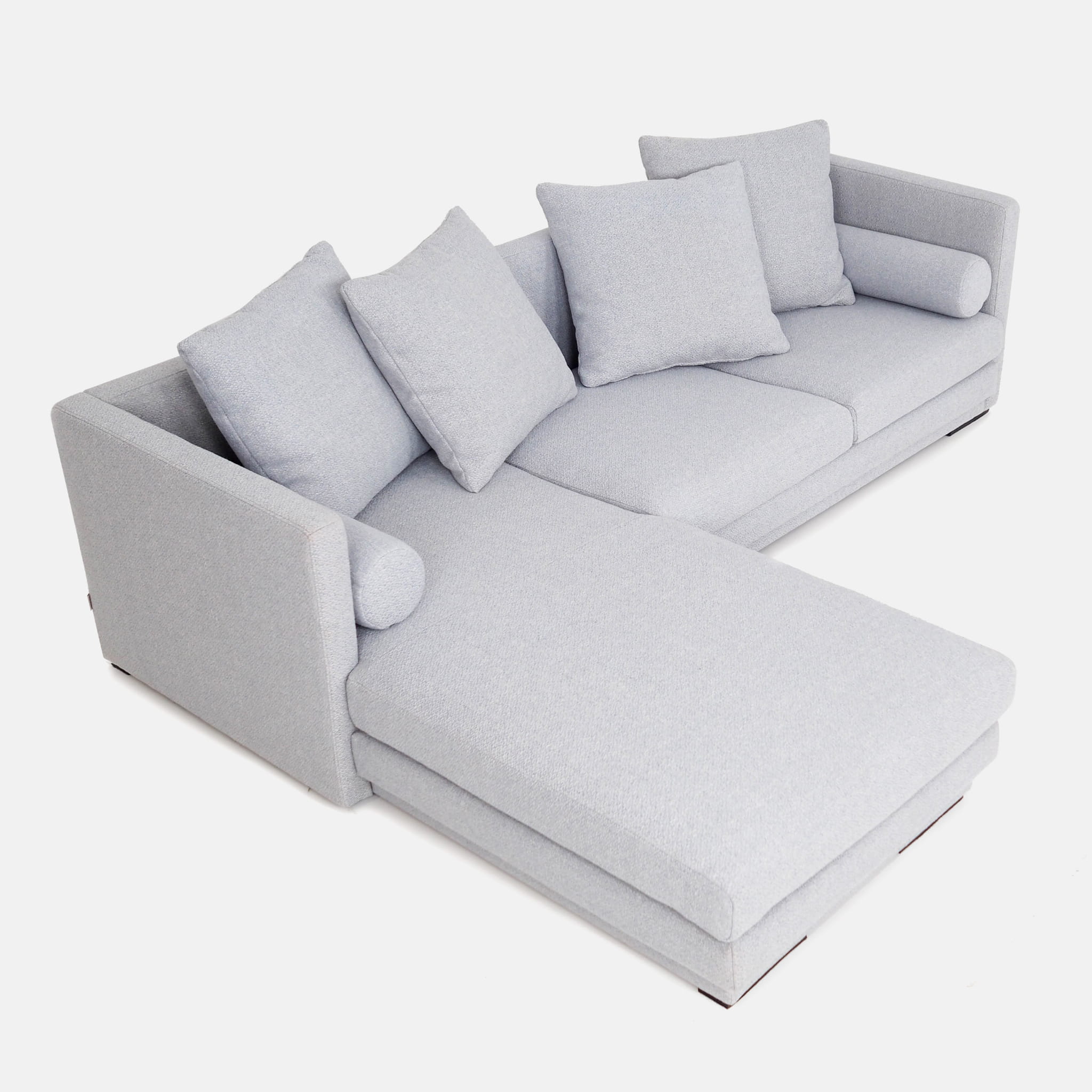 Malmo corner sofa 3-seater dove grey