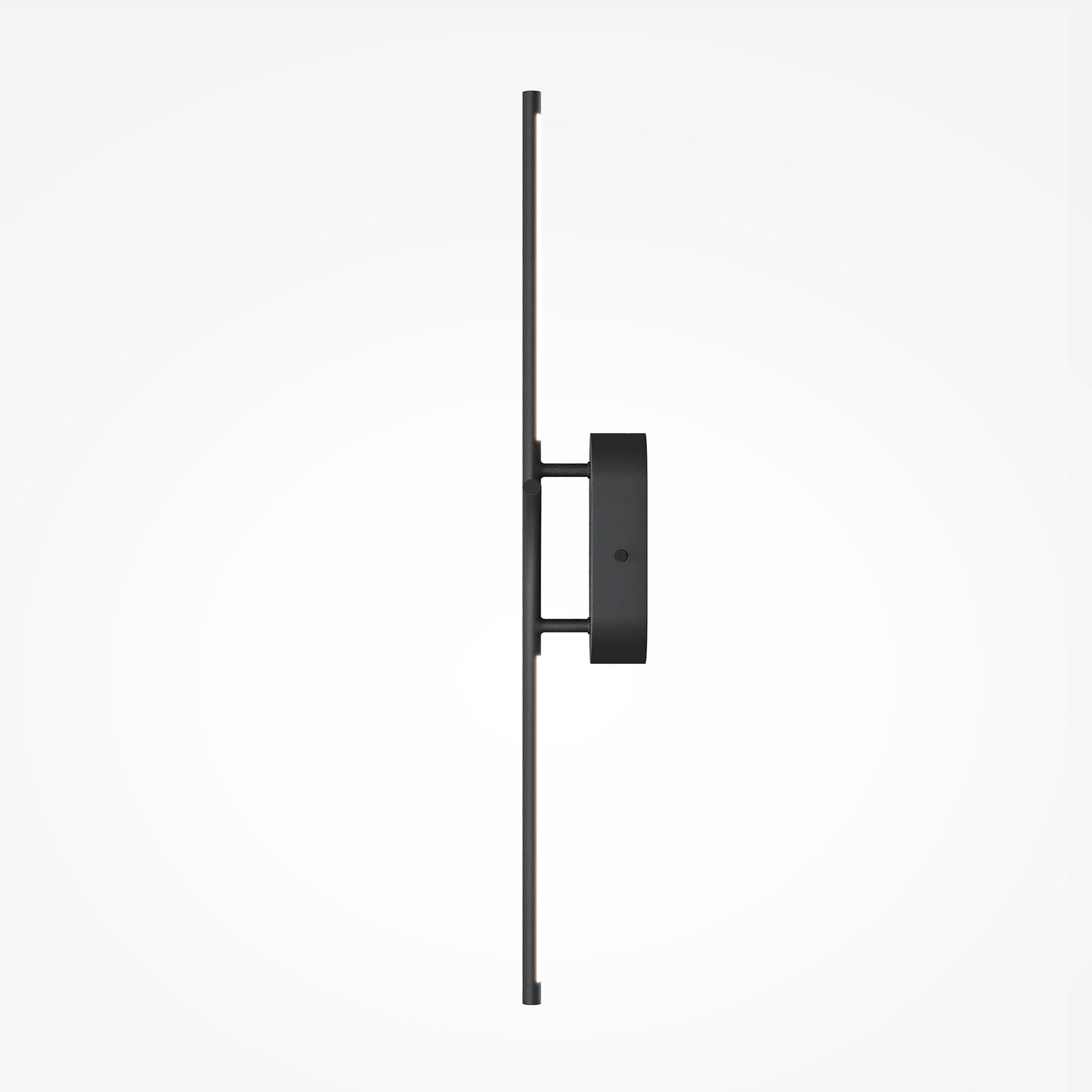 LED wall lamp Renaissance 1-light metal black