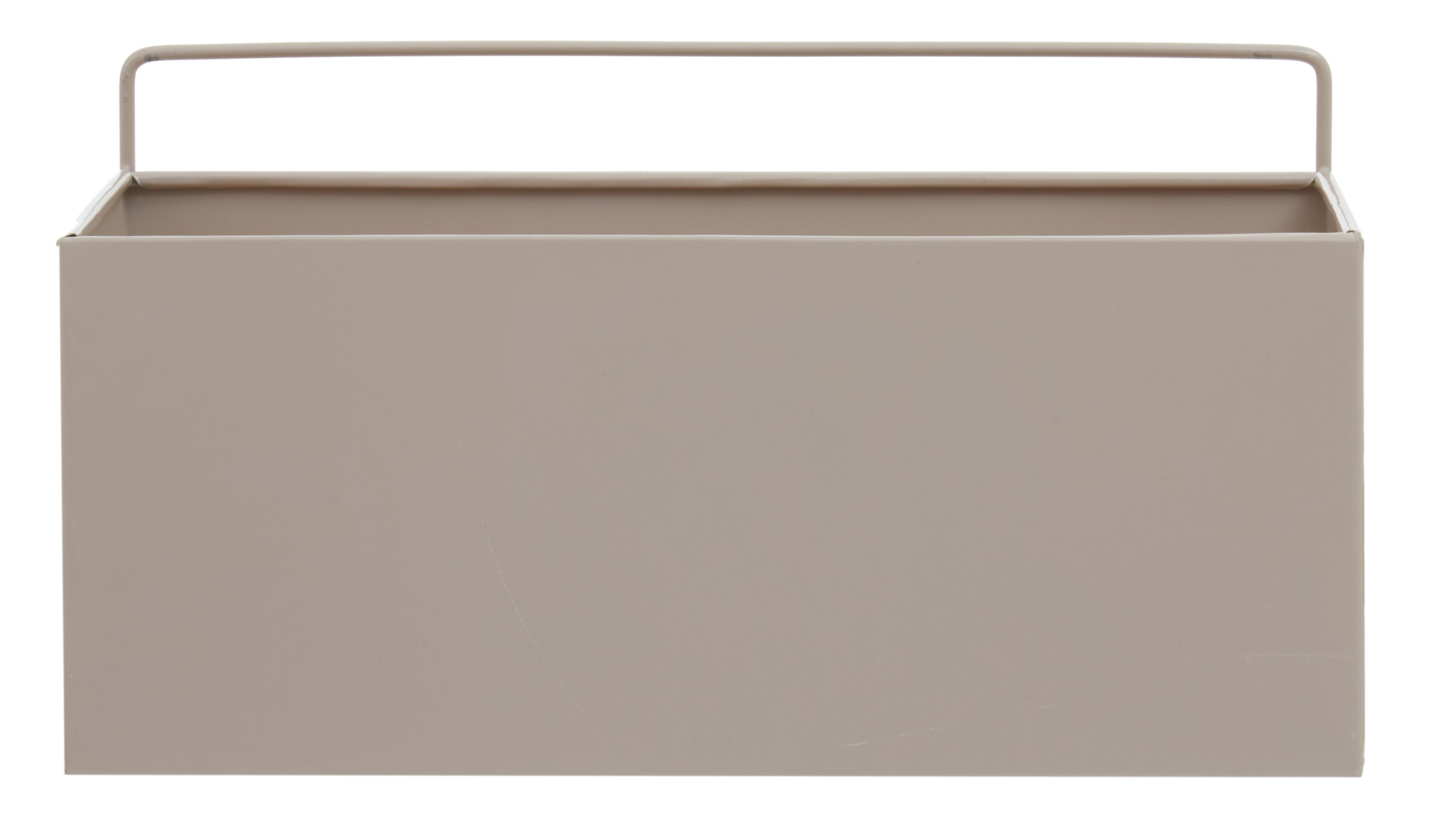 Ascher Wand-Pflanzenkasten Grau Natur

