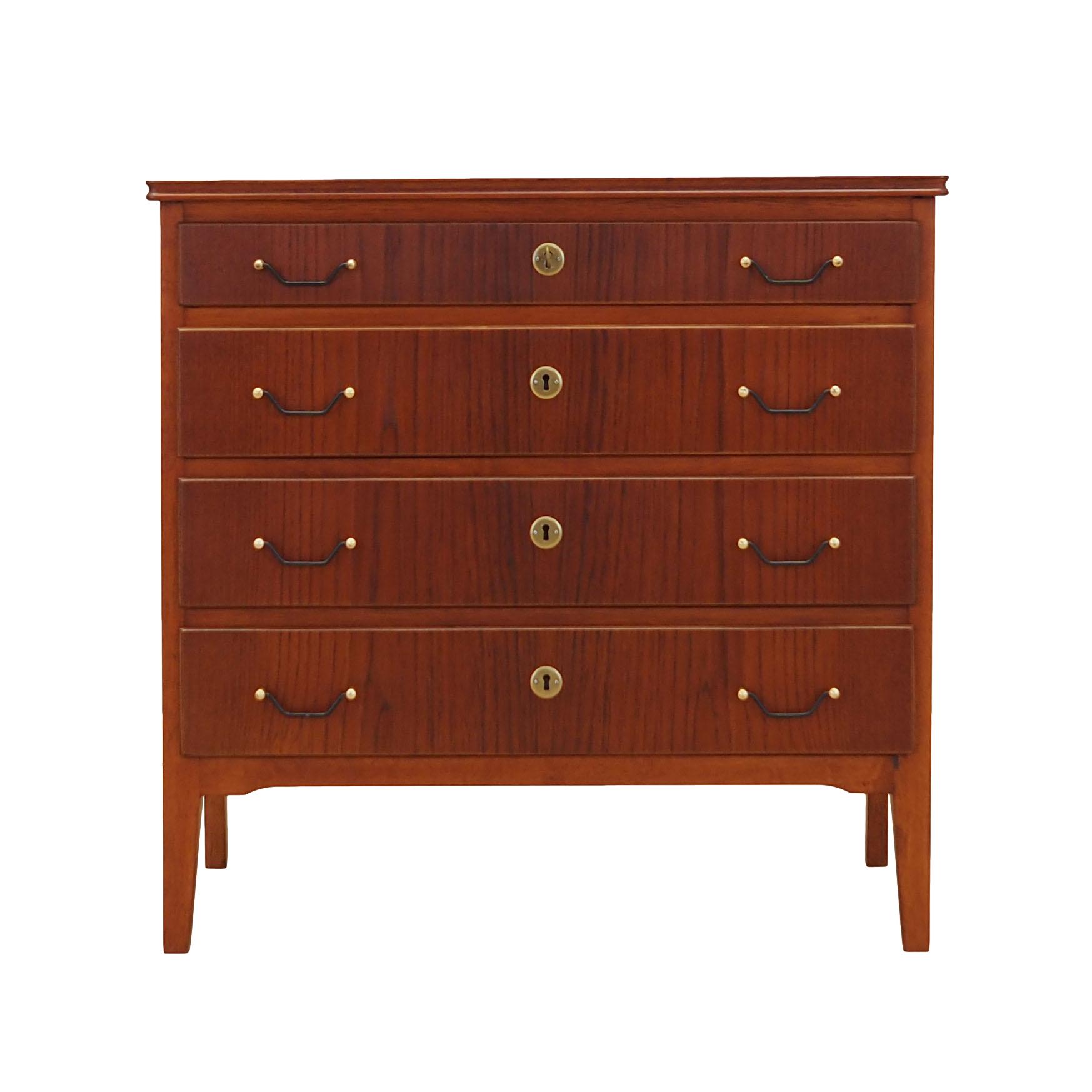 Cassettiera in teak anni '70 anni