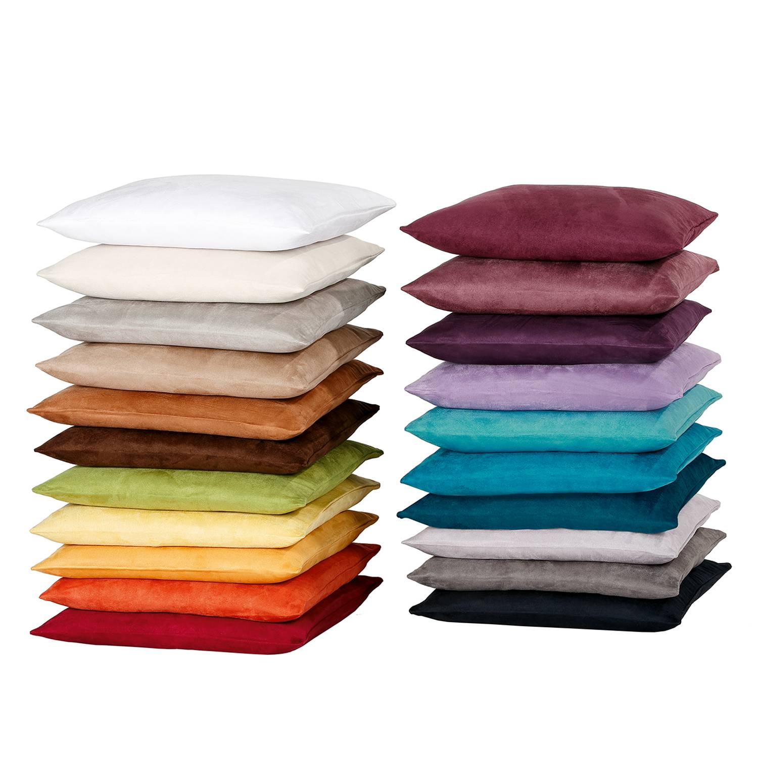 2x Alcatraz Pillowcase Synthetic fiber Old Rose 60 x 60 cm