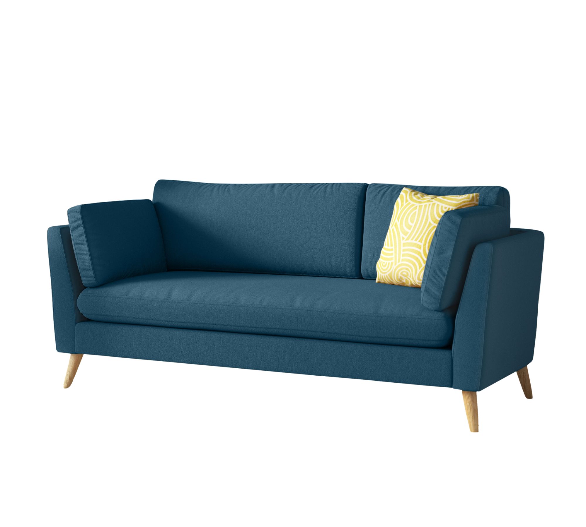 Sofa 3-Sitzer Blaugrün