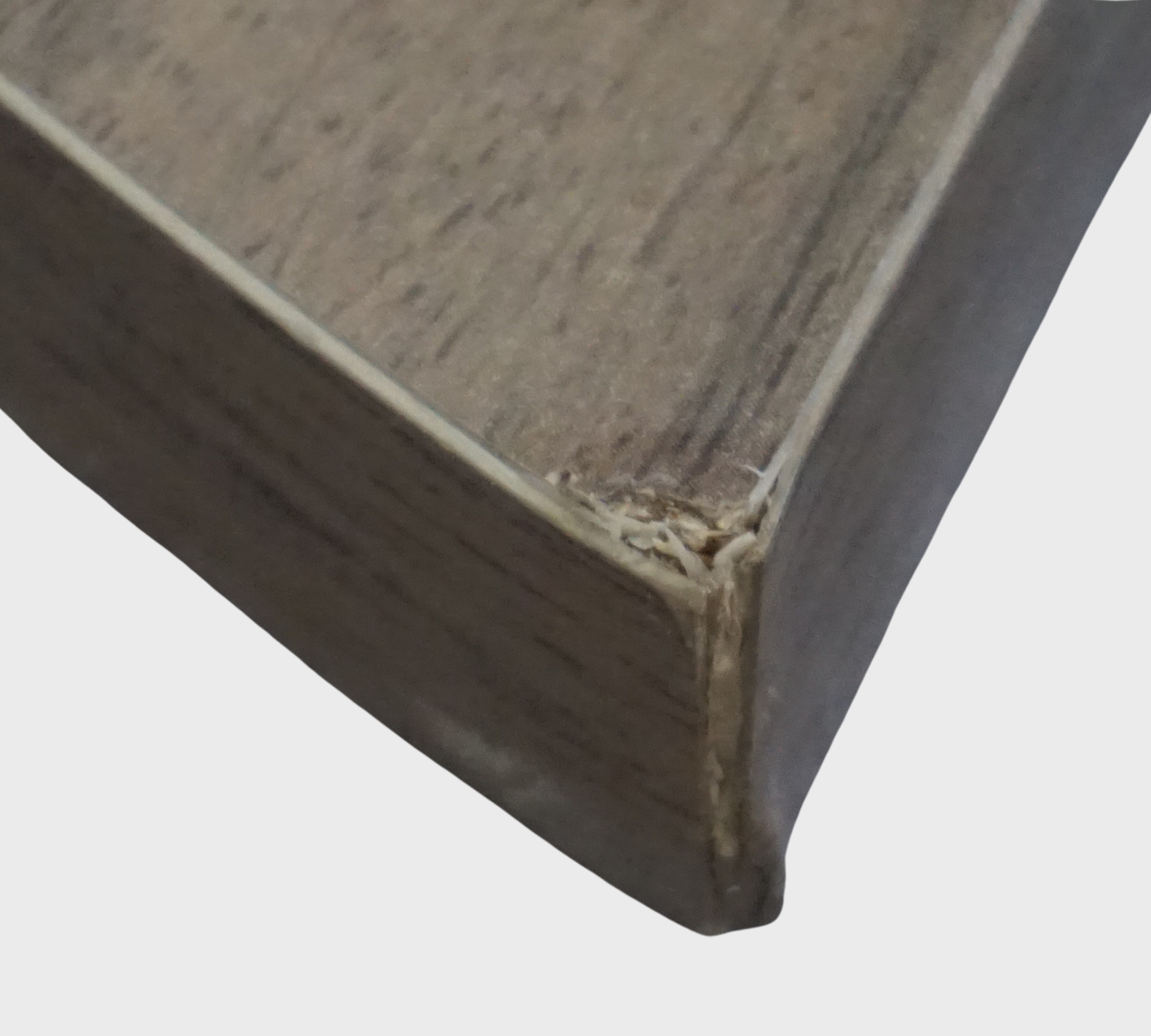 2x Podium Coffee Table Walnut Brown