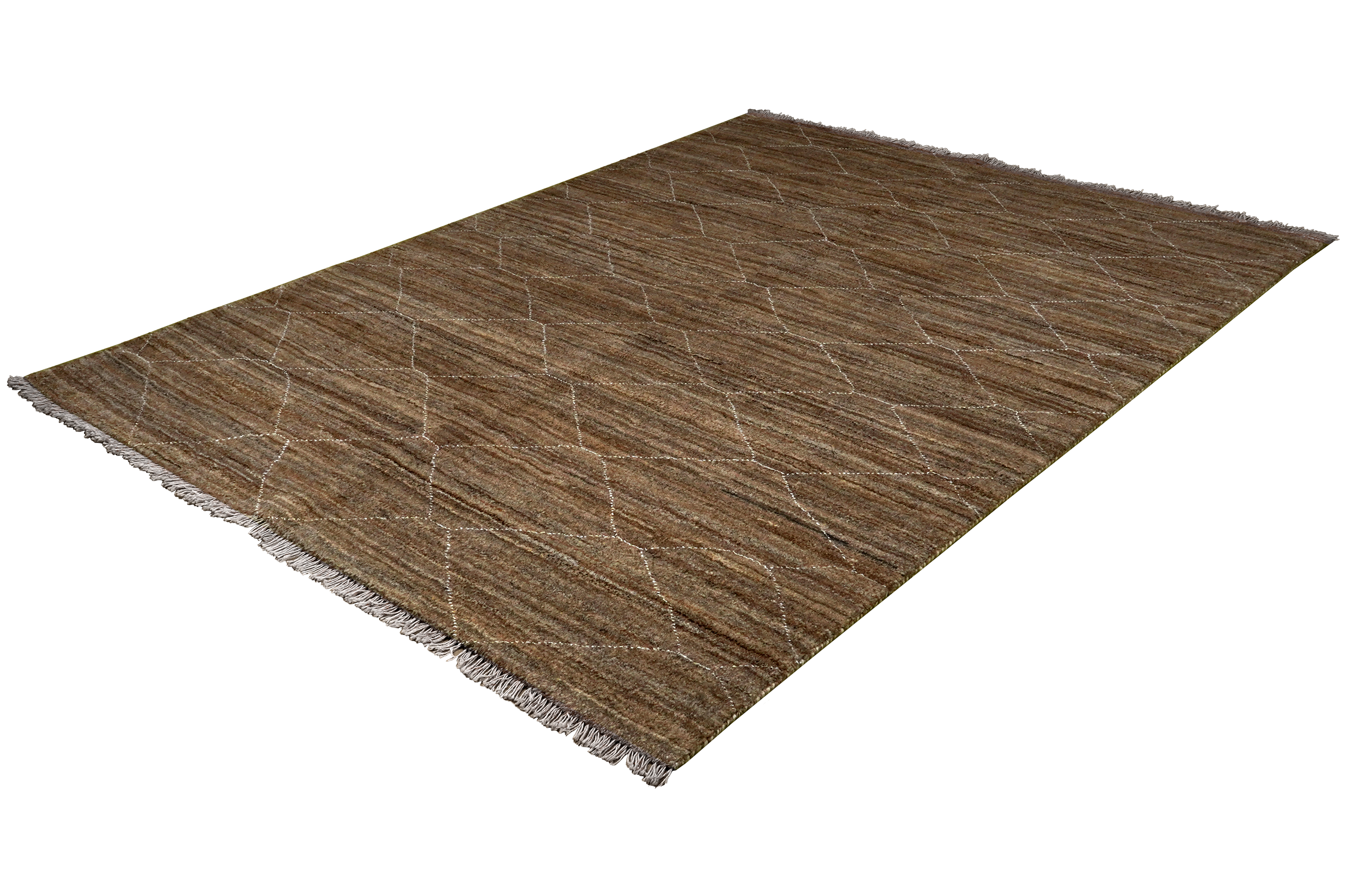 Gabbeh Basi Rug Brown