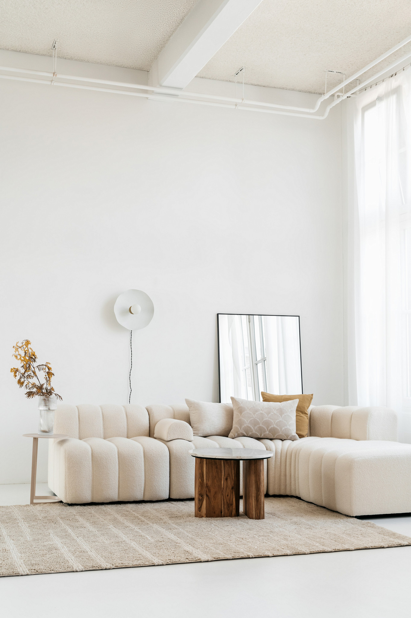 Freya Rug Wool Taupe
