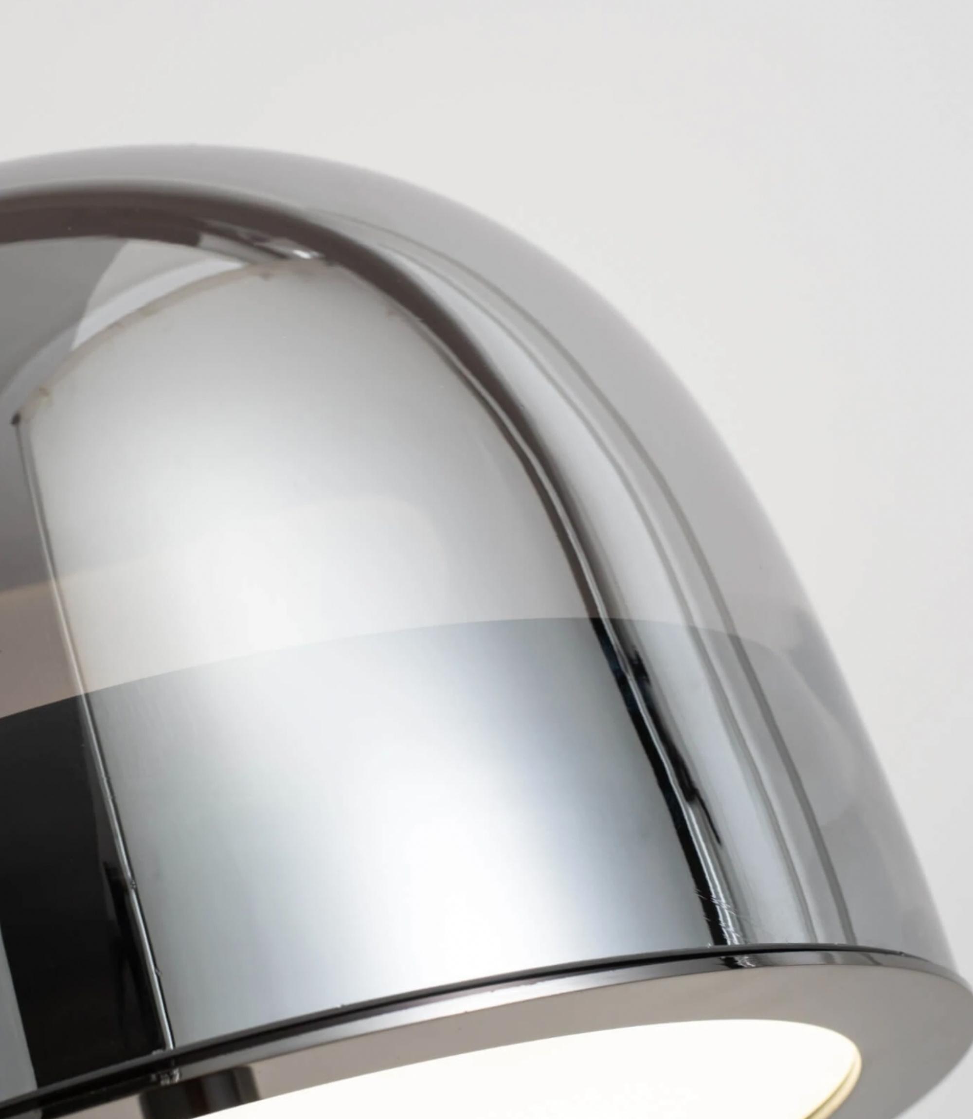 Moderne LED Tischlampe KETO Silber