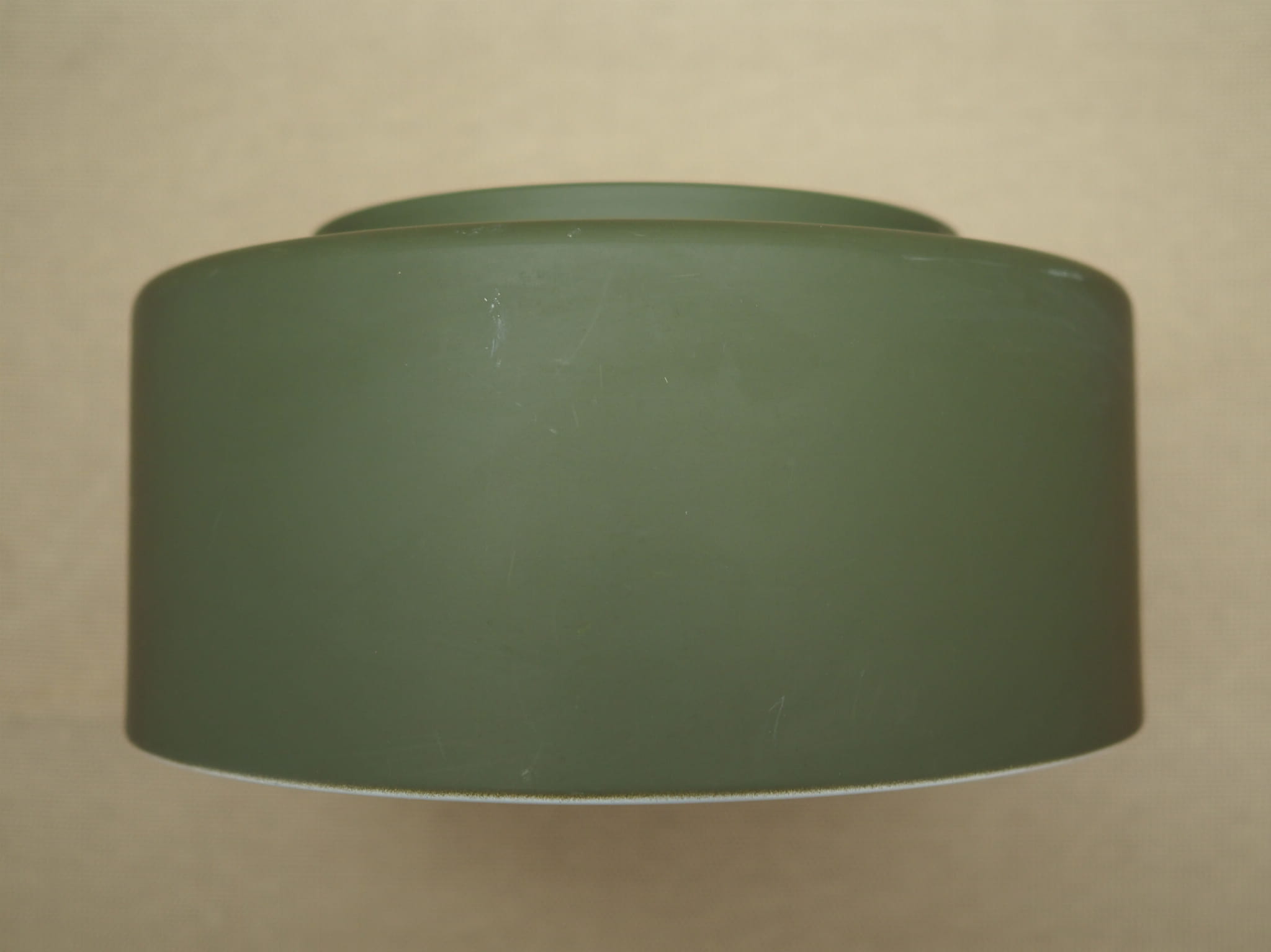 Vintage Pendant Light Metal Green 1990s