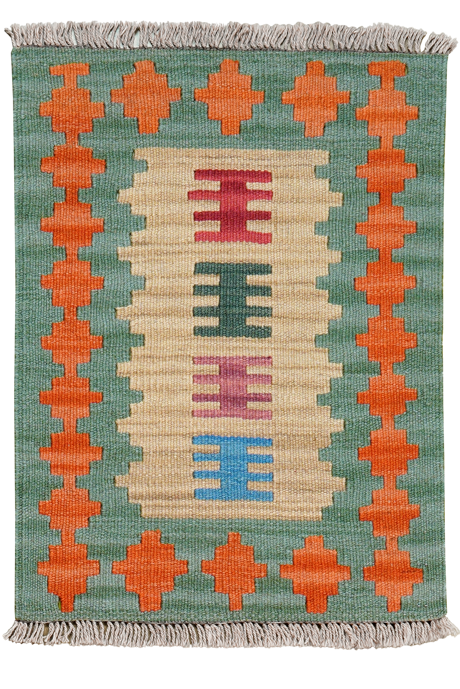 Kilim Gashgai Teppich Mehrfarbig