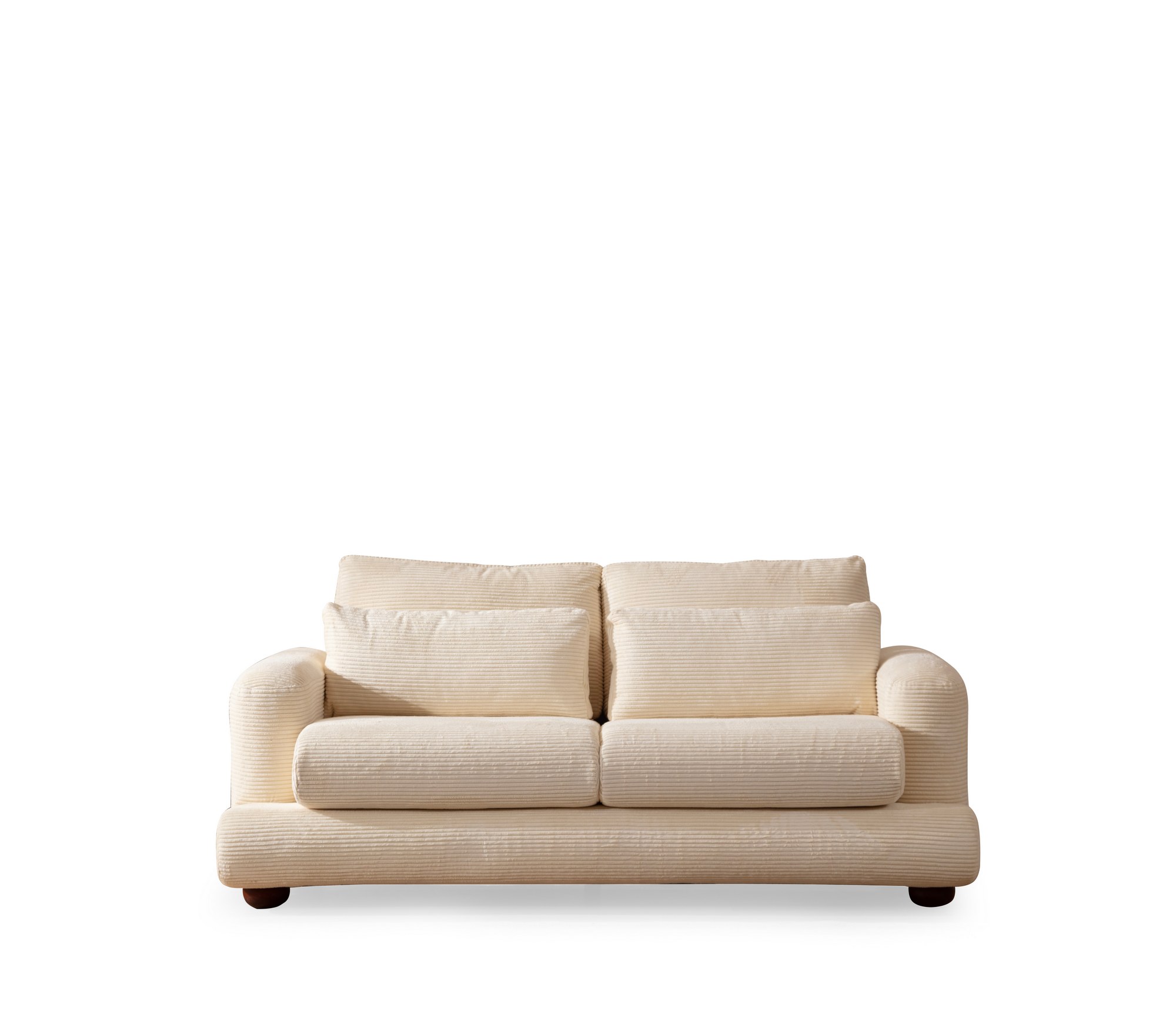 River 2-Sitzer Sofa Creme