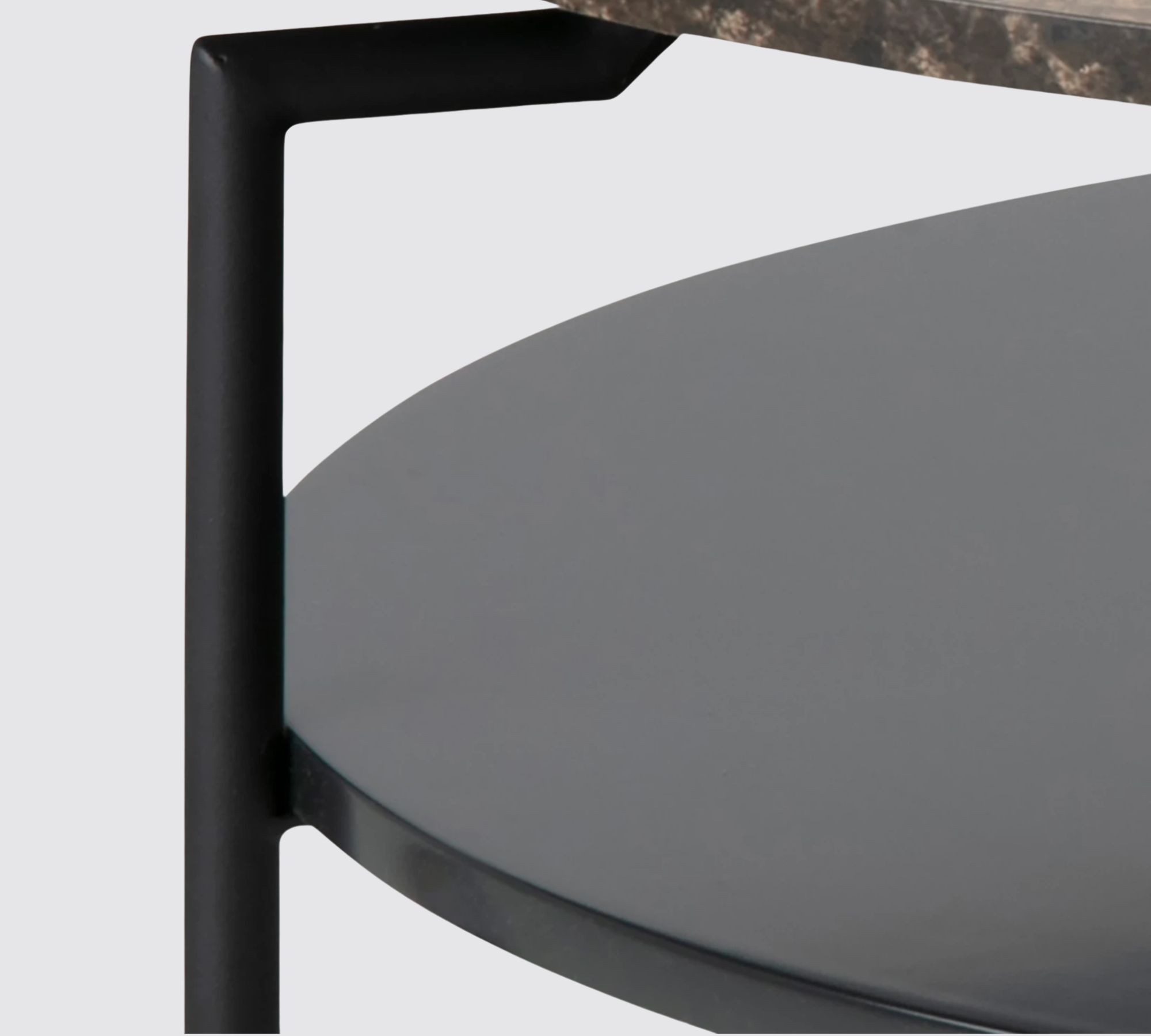 Couchtisch Marmor Dekor Braun