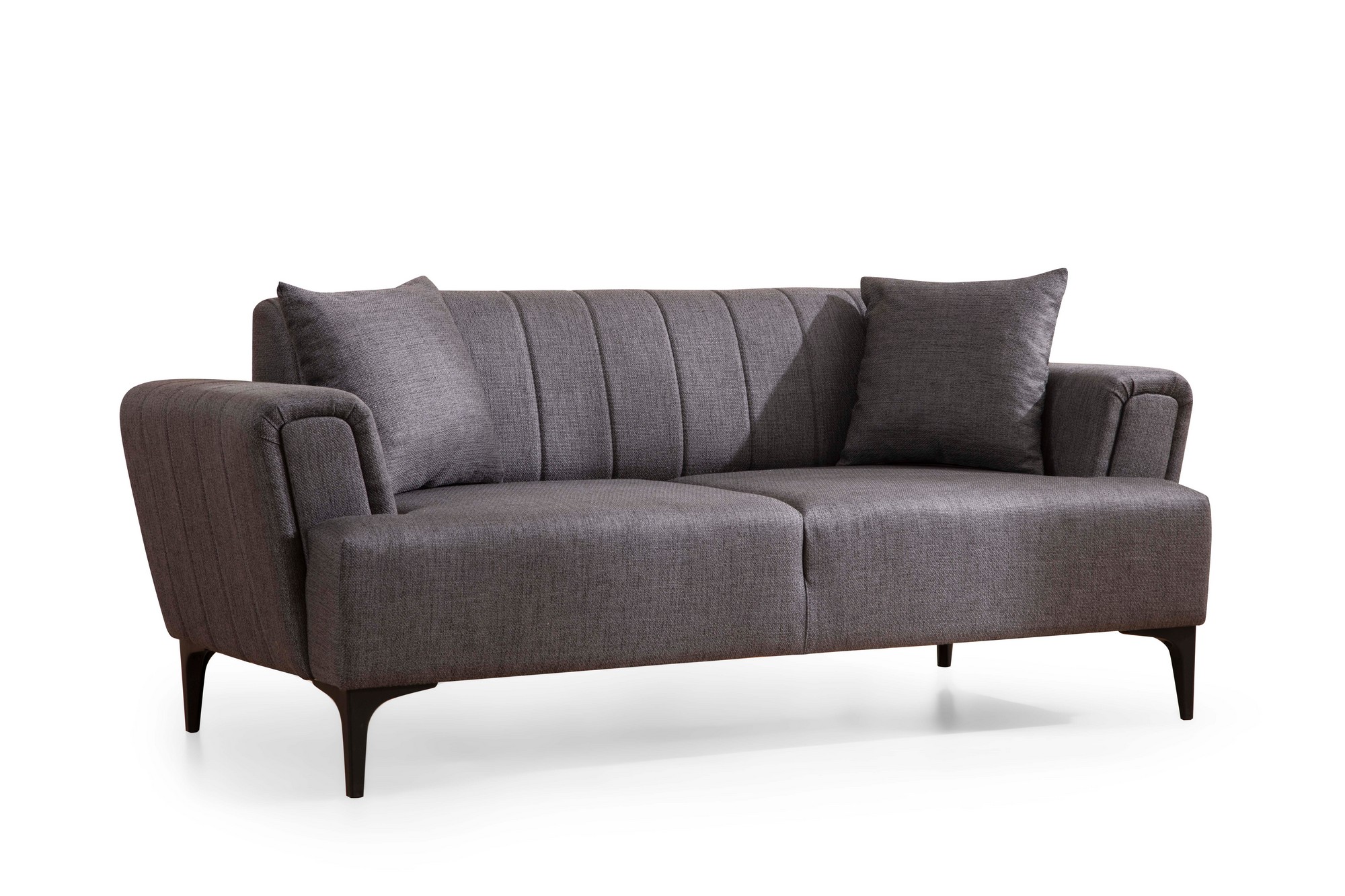 Hamlet 2-seater sofa dark grey