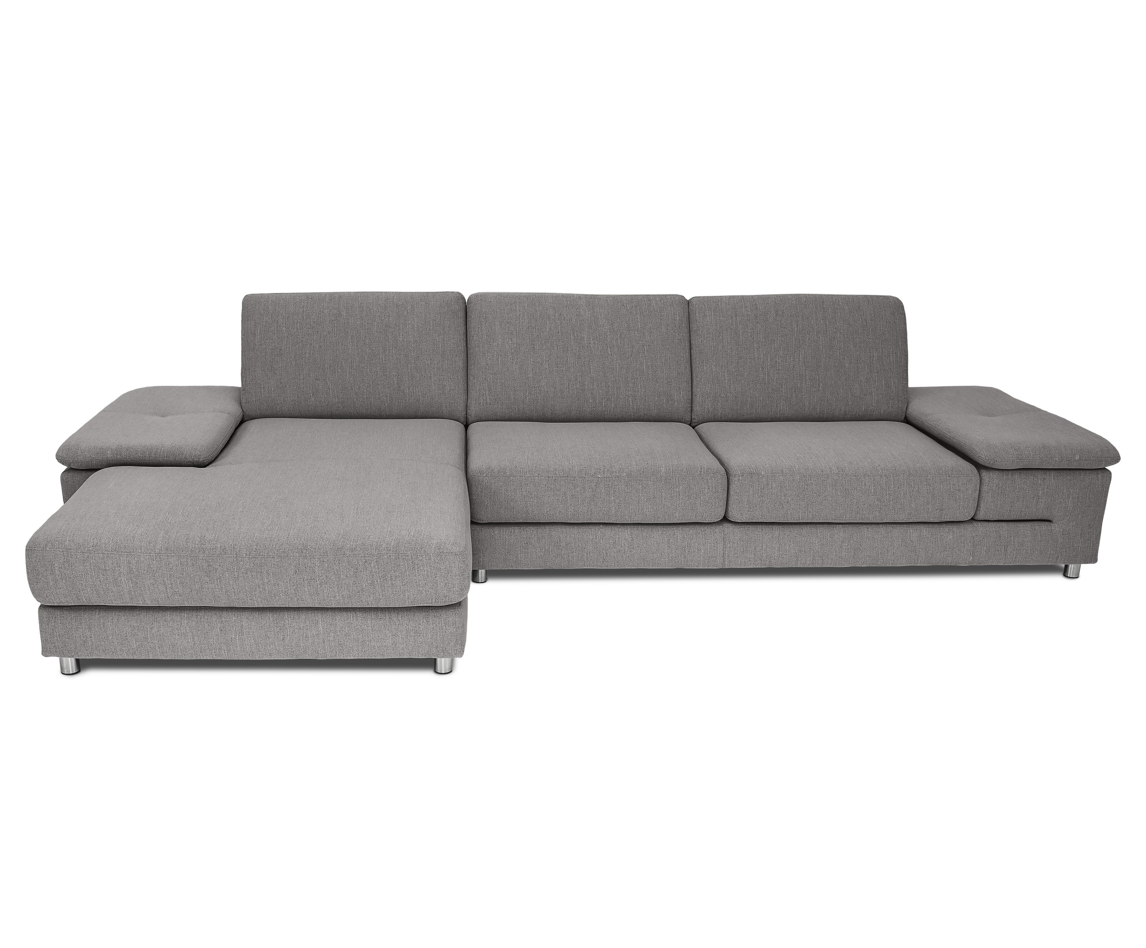 Filippo Ecksofa Textil Ronda88 Grau