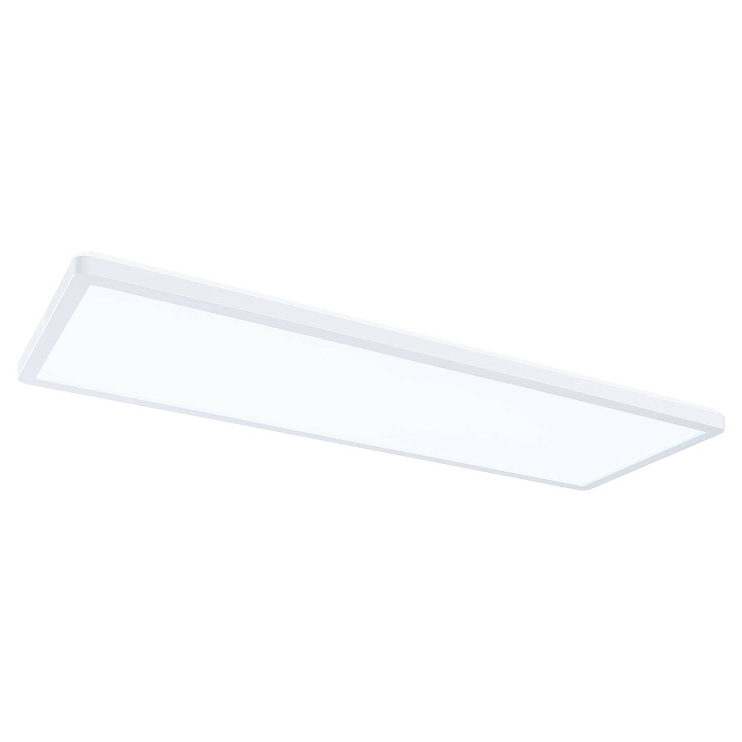 1-Flammig Atria Shine Panel LED-Deckenleuchte Aluminium Weiß