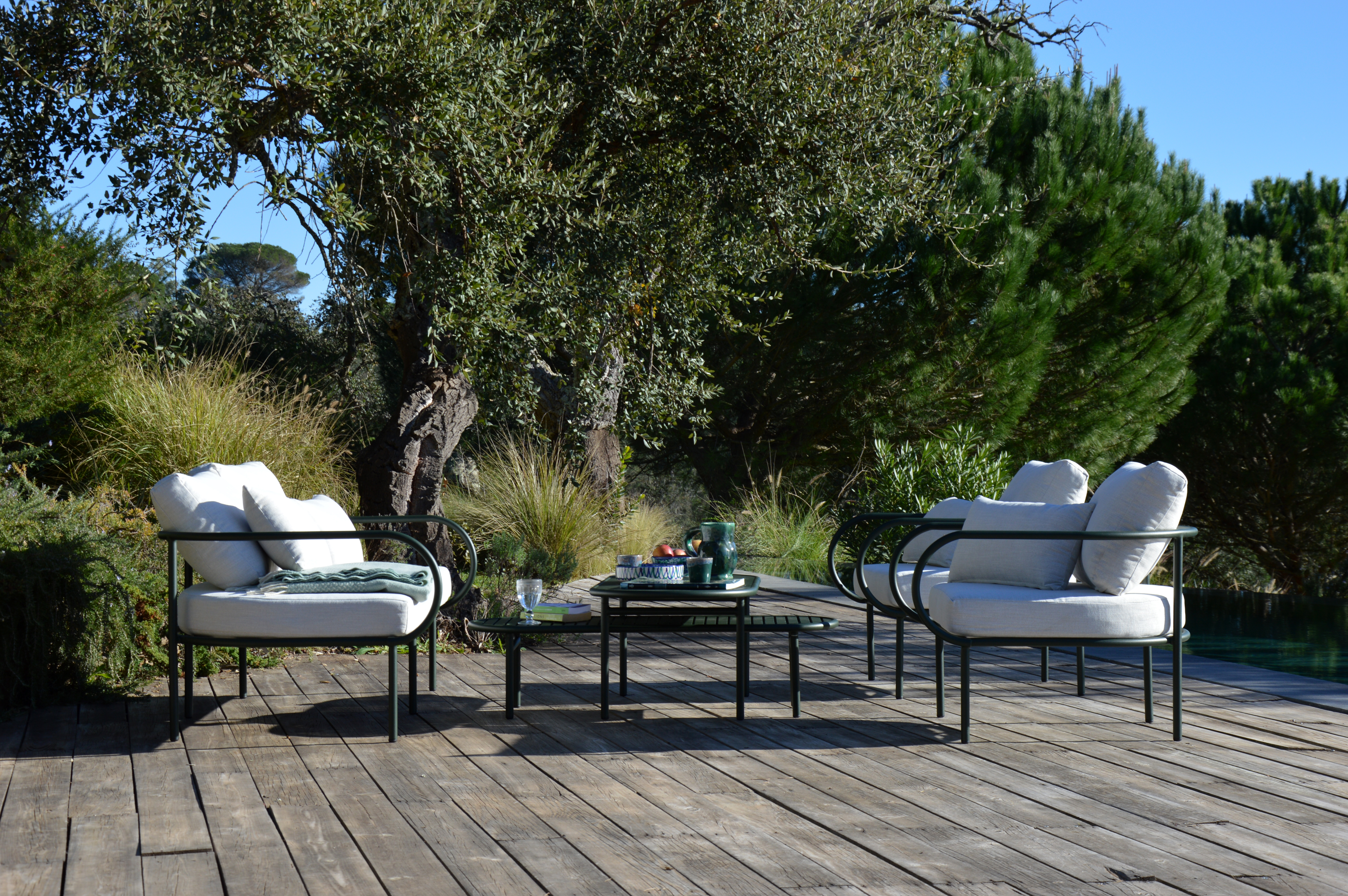 L44 Lounge-Set Grün