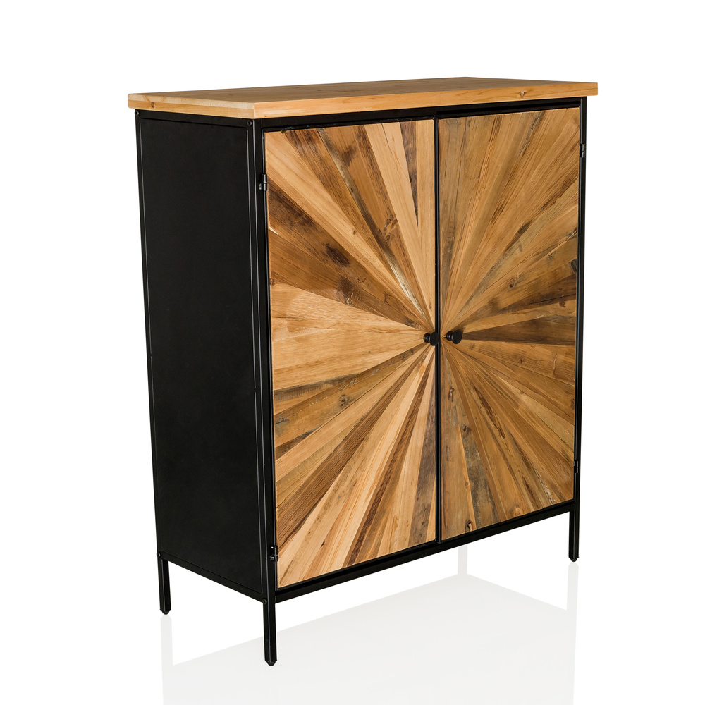 SANTJAGO BLACK SUN Kommode Tannenholz