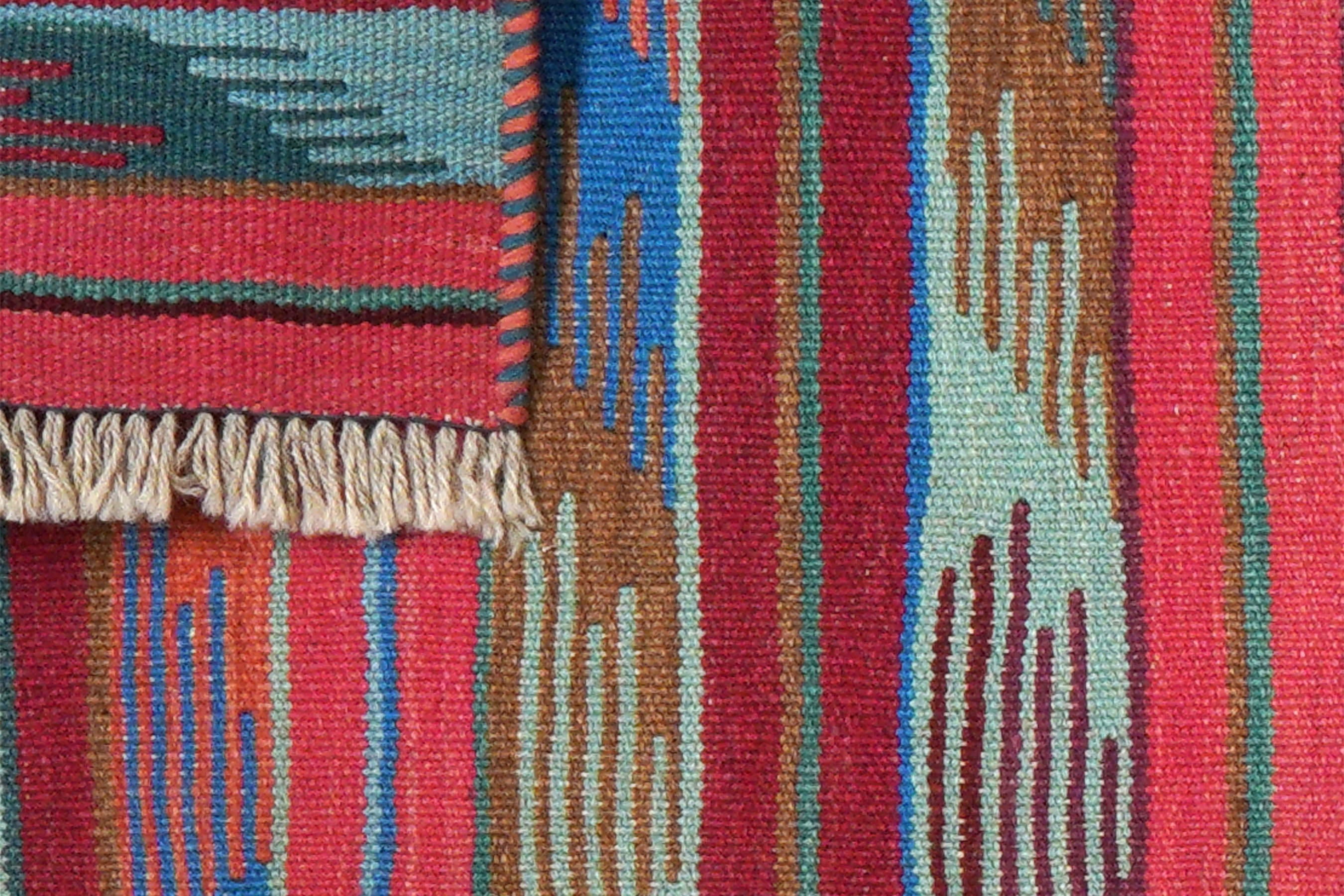 Kilim Gashgai Teppich Mehrfarbig