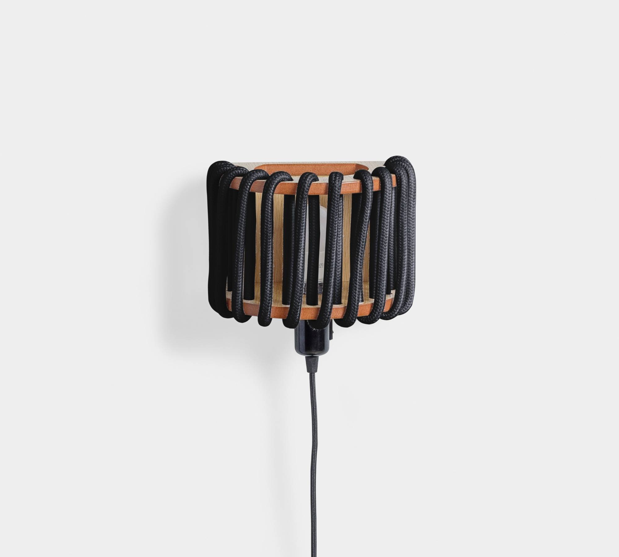 Wandleuchte Macaron Schwarz